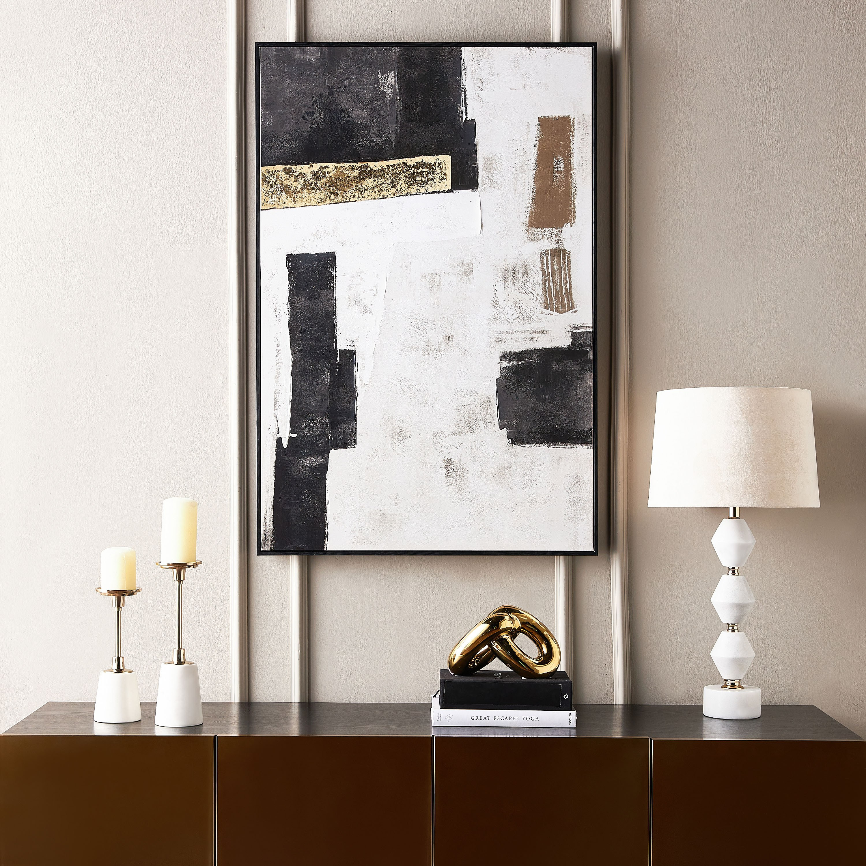 Variegato Framed Canvas Wall Art - 120x80 cm-household-walldecorandmirrors-wallart-image-4