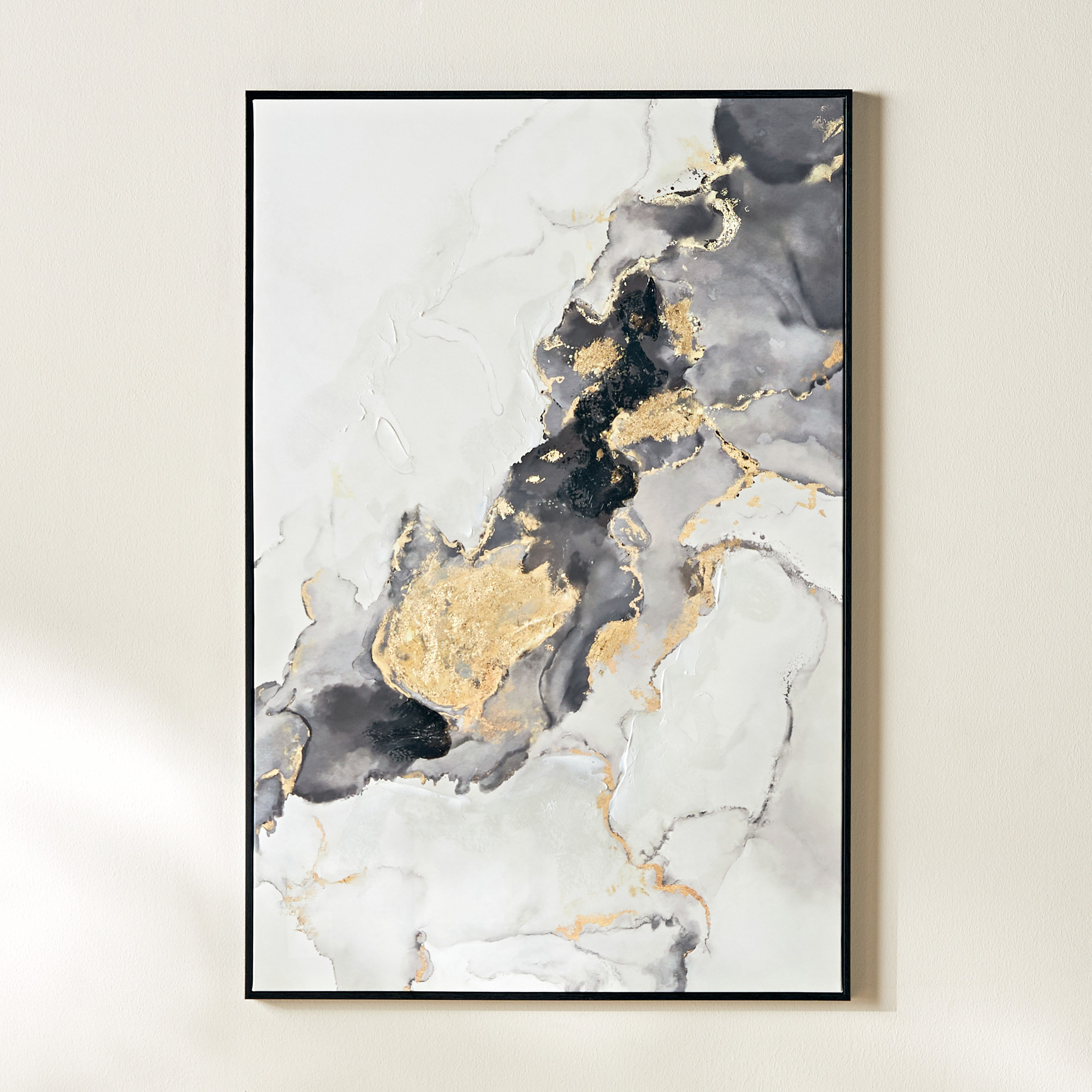 Kato Framed Canvas Wall Art - 80x120 cm