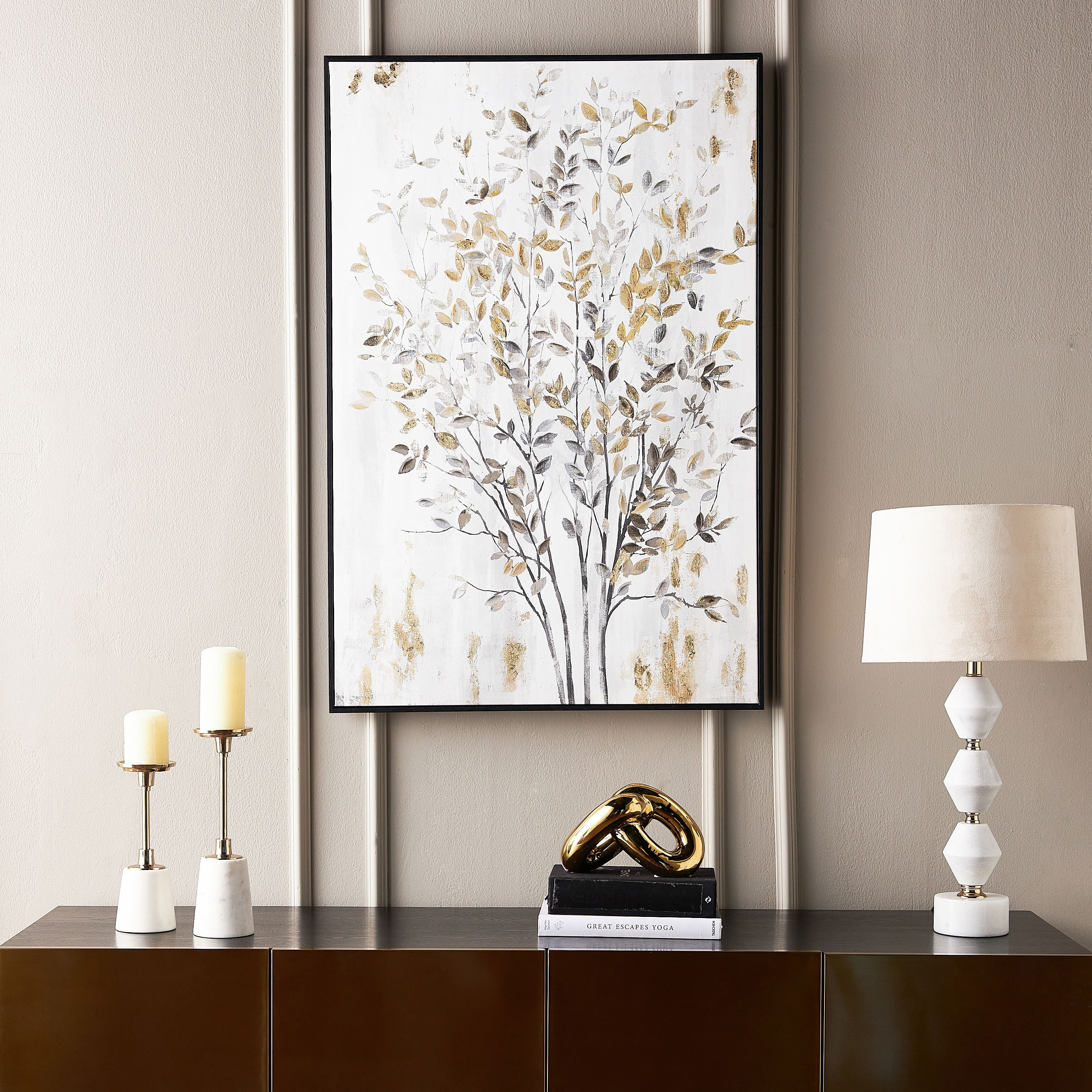 Alora Framed Canvas Wall Art - 80x120 cm-household-walldecorandmirrors-wallart-image-4