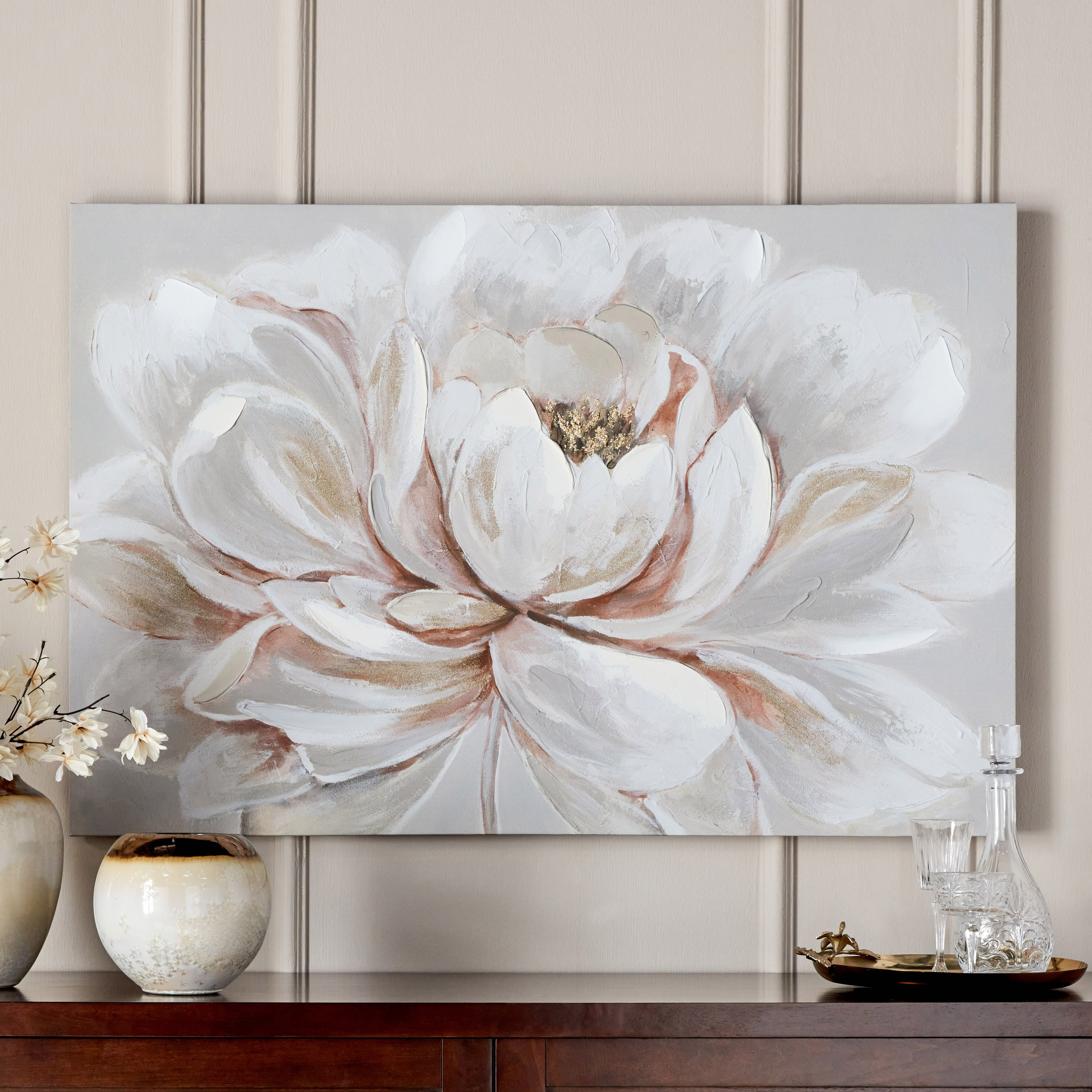 زينة حائط كانفاس غير مؤطرة - كاناليا - 120x80 سم-household-walldecorandmirrors-wallart-image-4