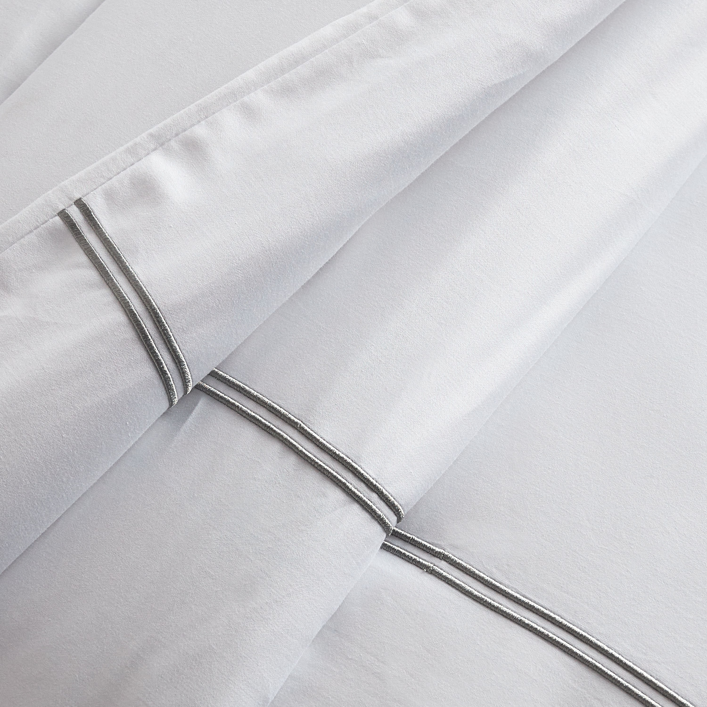 Florence Egyptian Cotton Sateen 400 Thread Count 3-Piece King Duvet Cover Set - 230x220 cm-household-bedding-duvetandcovers-duvetcovers-image-3