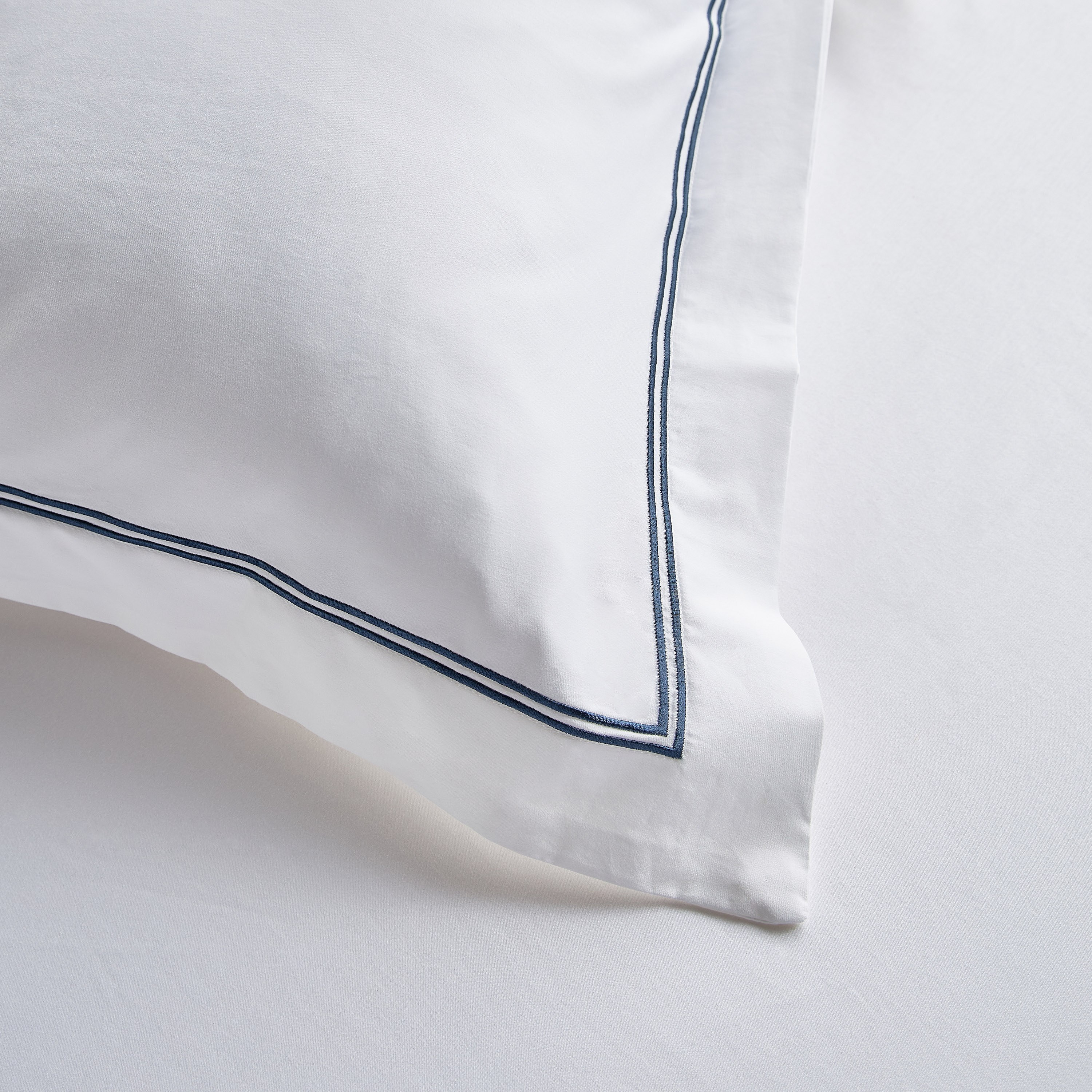 طقم غطاء وسادة كينج من قطعتين عدد خيوط 400 قطن ساتين مصري - فلورنسا - 50x90 سم-household-bedding-sheetsandpillowcases-pillowcases-image-15