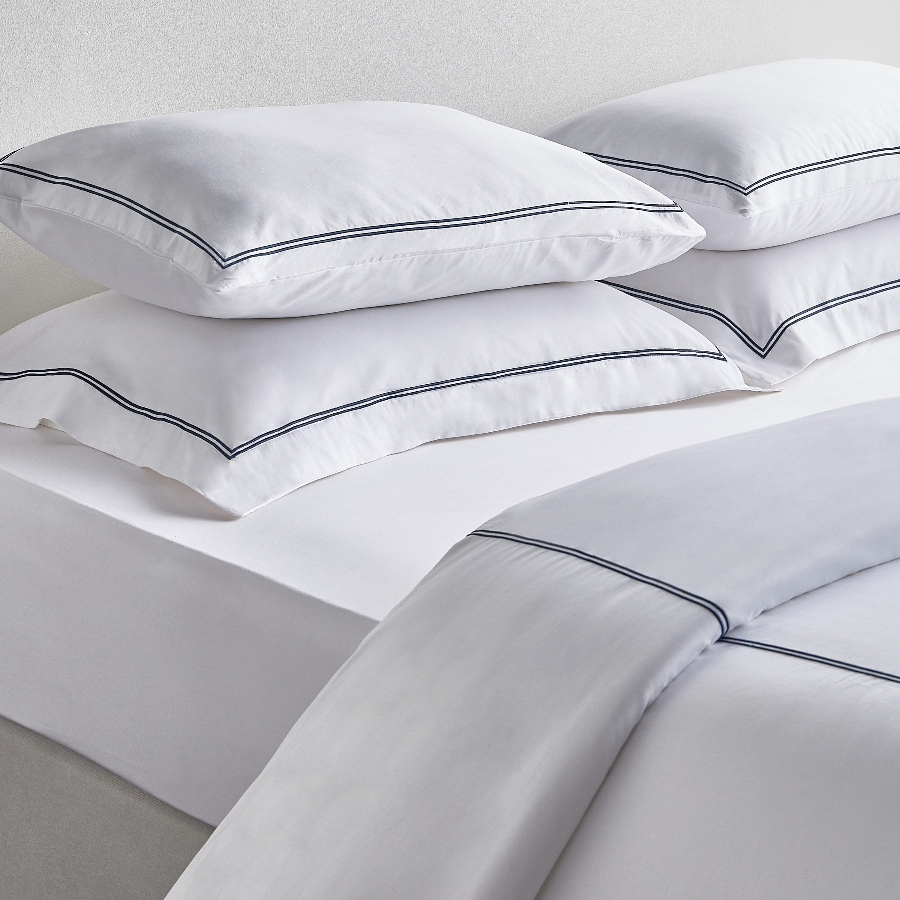 طقم غطاء وسادة كينج من قطعتين عدد خيوط 400 قطن ساتين مصري - فلورنسا - 50x90 سم-household-bedding-sheetsandpillowcases-pillowcases-image-16