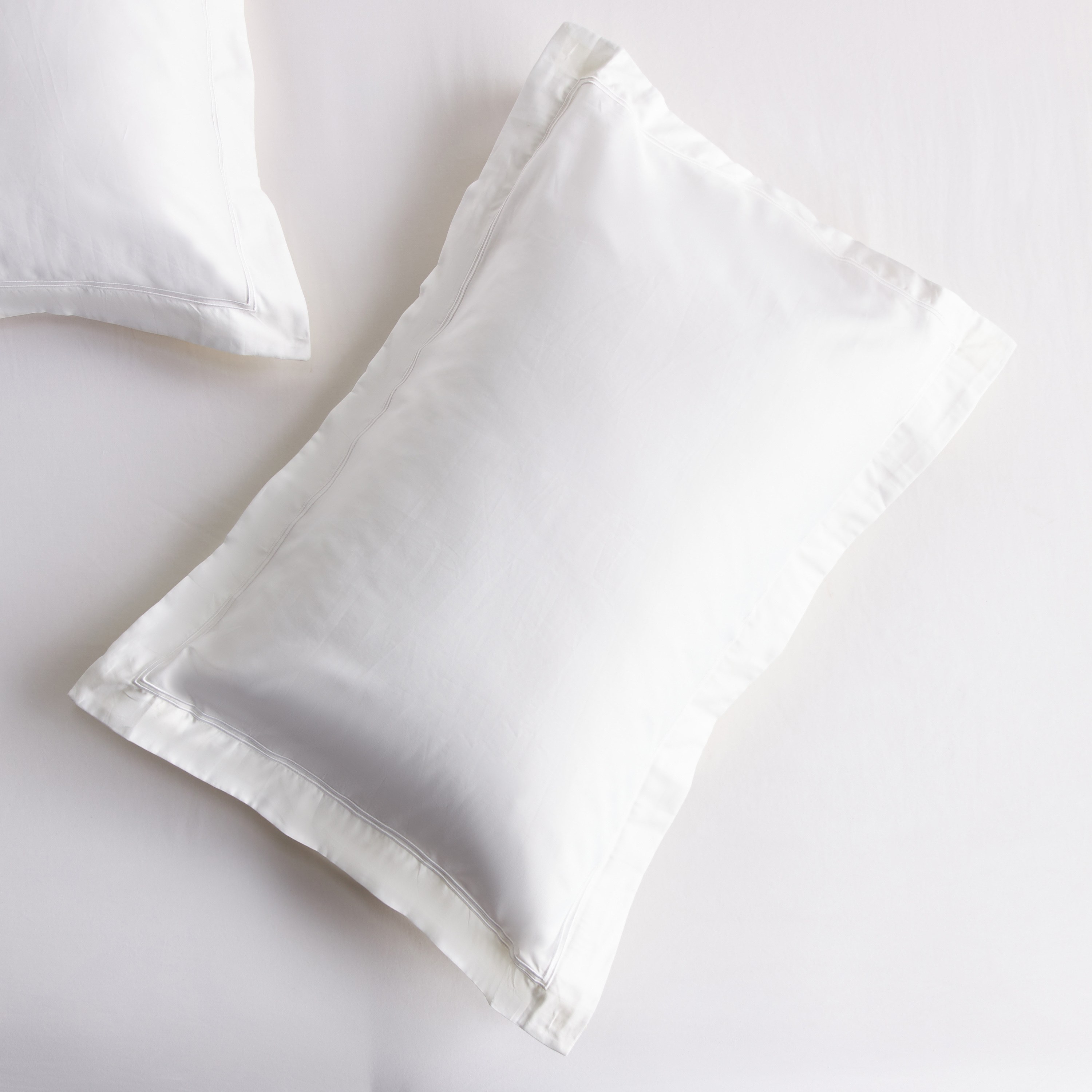 Florence Egyptian Cotton Sateen 400 Thread Count 2-Piece King Pillowcase Set - 50x90 cm-household-bedding-sheetsandpillowcases-pillowcases-image-2
