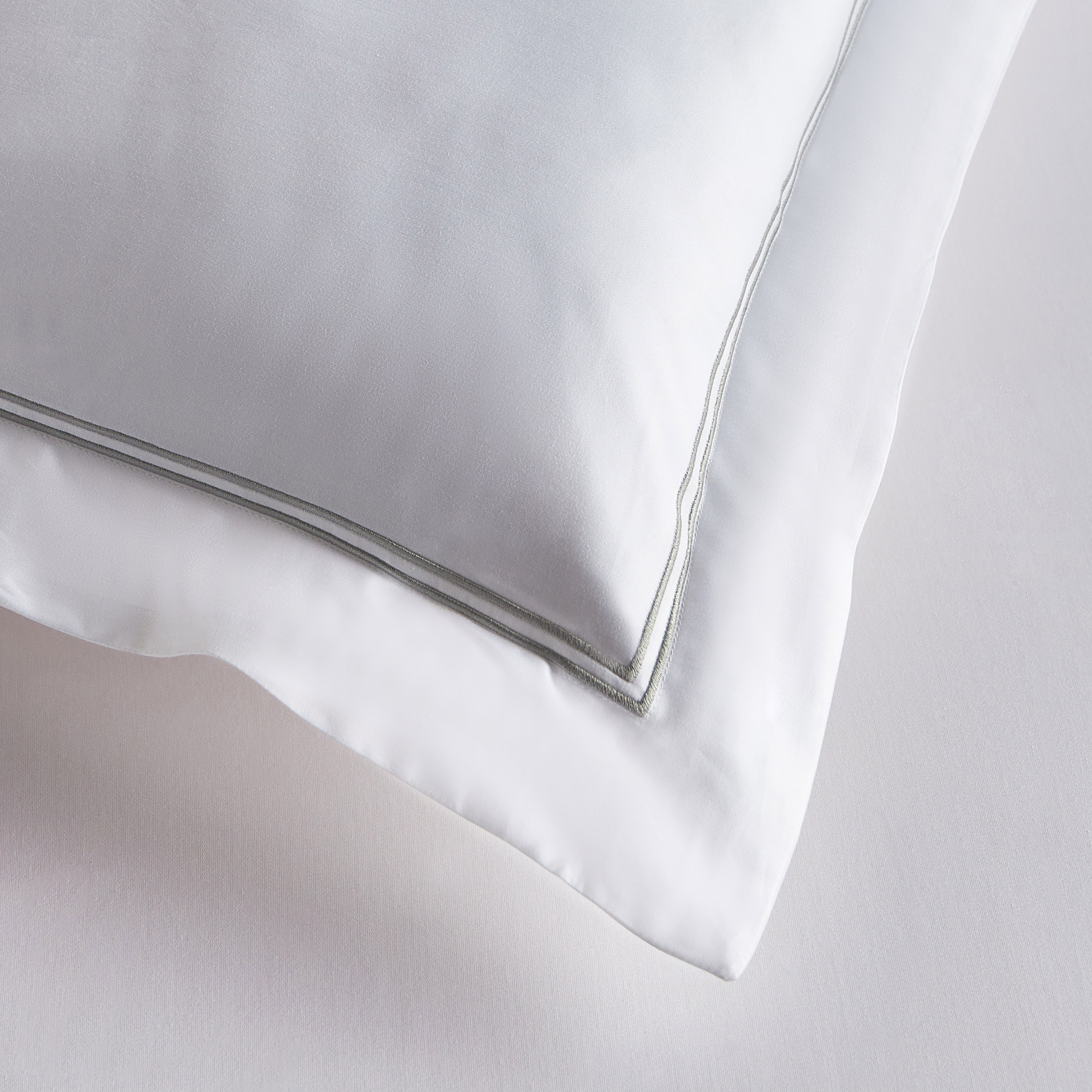 Florence Egyptian Cotton Sateen 400 Thread Count 2-Piece Standard Pillowcase Set - 50x75 cm-household-bedding-sheetsandpillowcases-pillowcases-image-3