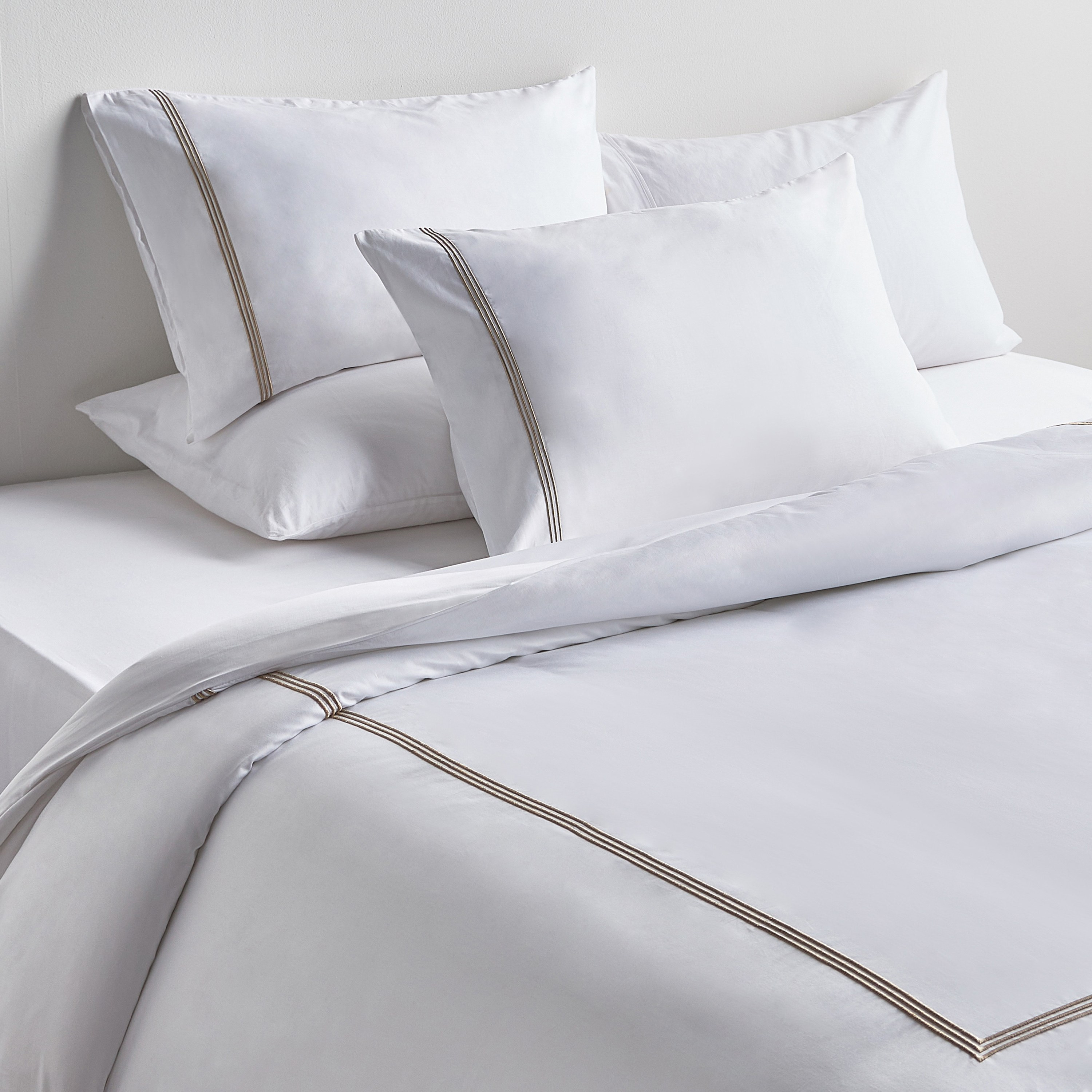 Verona Egyptian Cotton Sateen 600 Thread Count 3-Piece King Duvet Cover Set - 230x220 cm-household-bedding-duvetandcovers-duvetcovers-image-1
