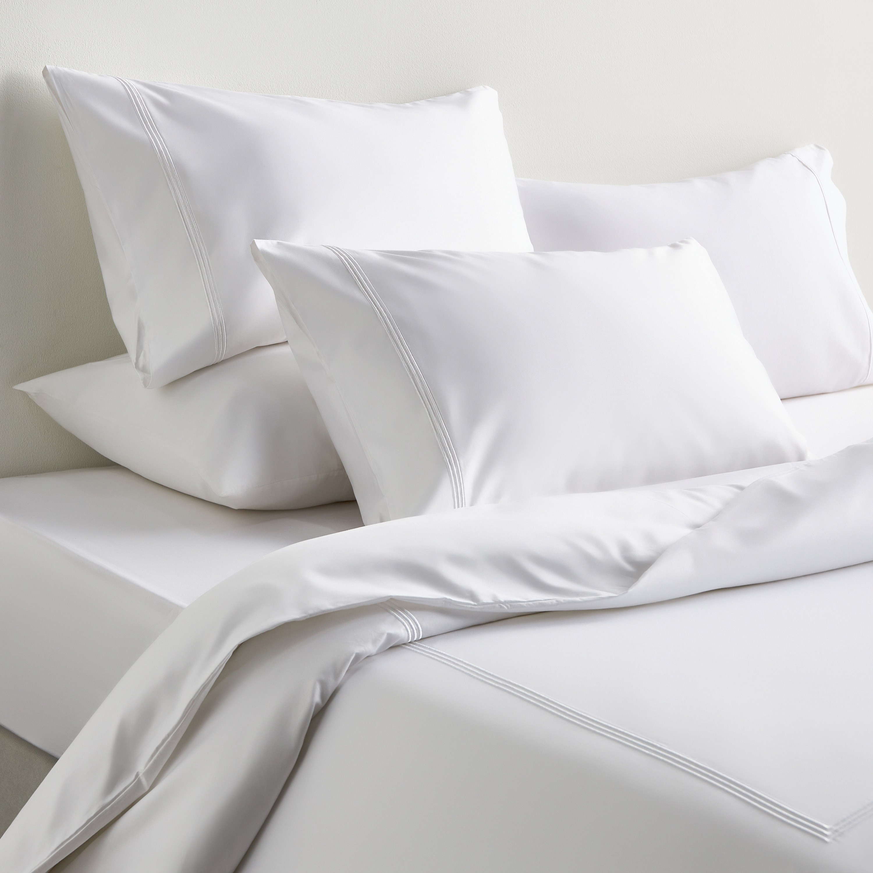 Verona Egyptian Cotton Sateen 600 Thread Count 3-Piece King Duvet Cover Set - 230x220 cm-household-bedding-duvetandcovers-duvetcovers-image-1