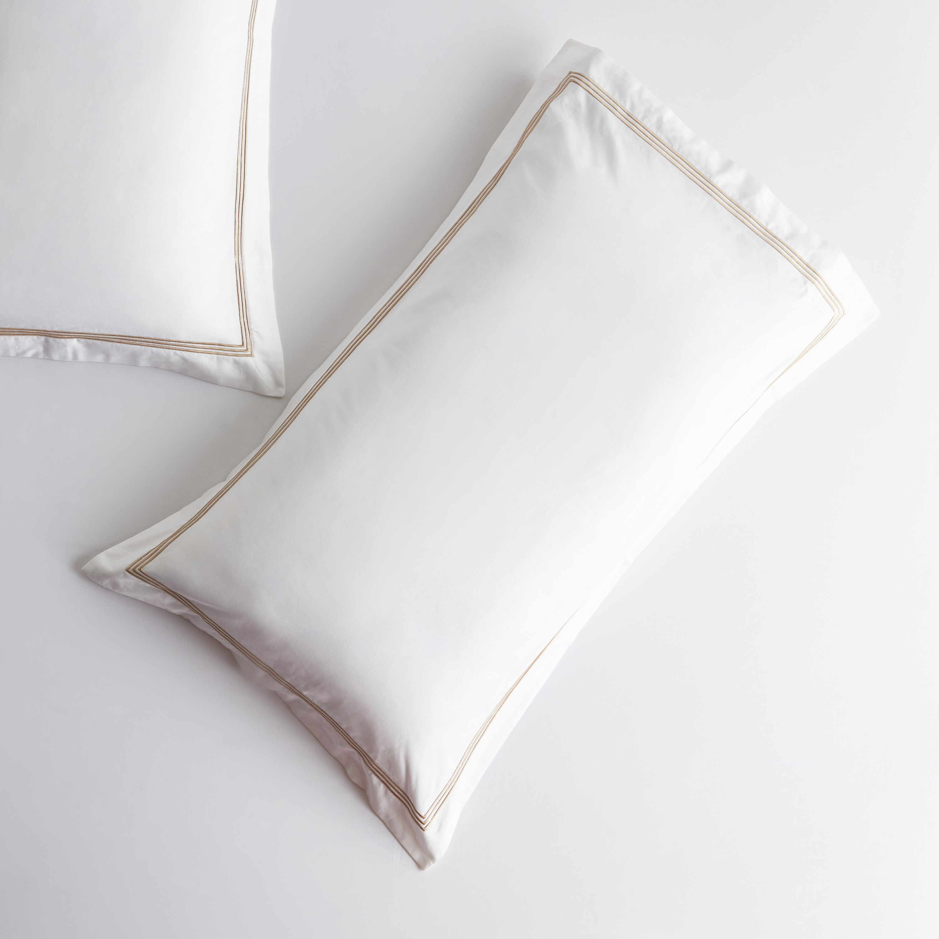 Verona Egyptian Cotton Sateen 600 Thread Count 2-Piece King Pillowcase Set - 50x90 cm-household-bedding-sheetsandpillowcases-pillowcases-image-2