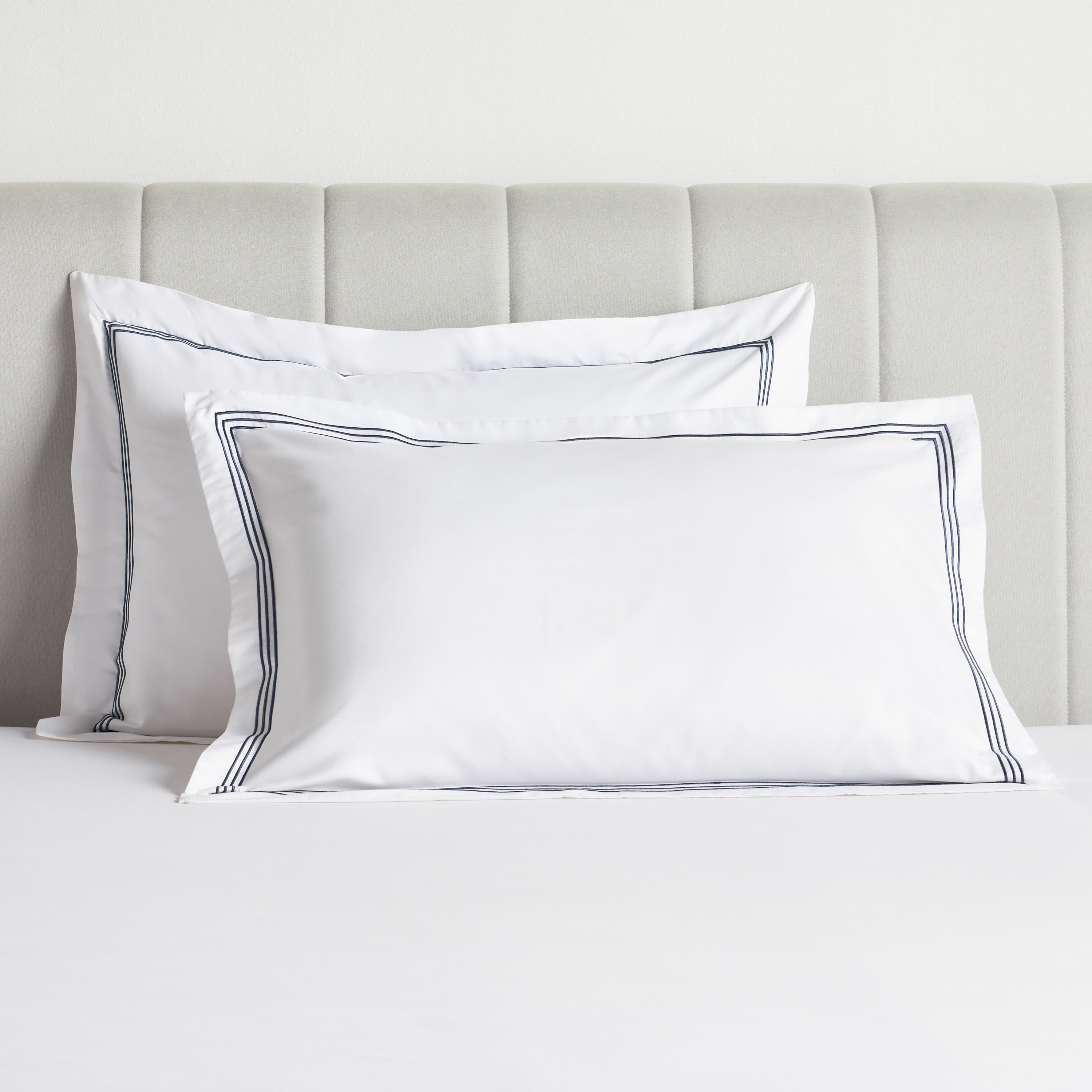 طقم غطاء وسادة كينج من قطعتين عدد خيوط 600 قطن ساتين مصري - فيرونا - 50x90 سم-household-bedding-sheetsandpillowcases-pillowcases-image-12