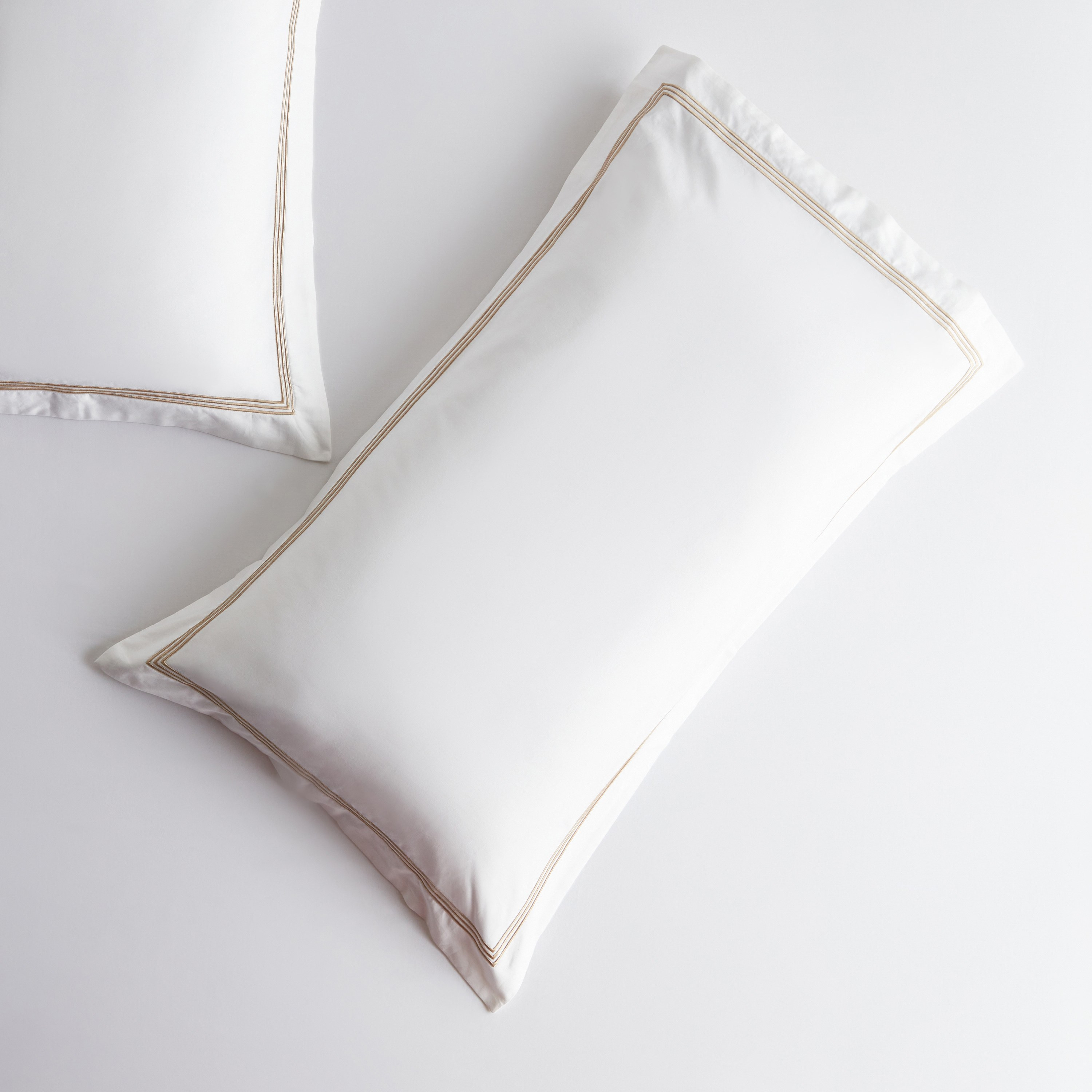 Verona Egyptian Cotton Sateen 600 Thread Count 2-Piece Standard Pillowcase Set - 50x75 cm-household-bedding-sheetsandpillowcases-pillowcases-image-2
