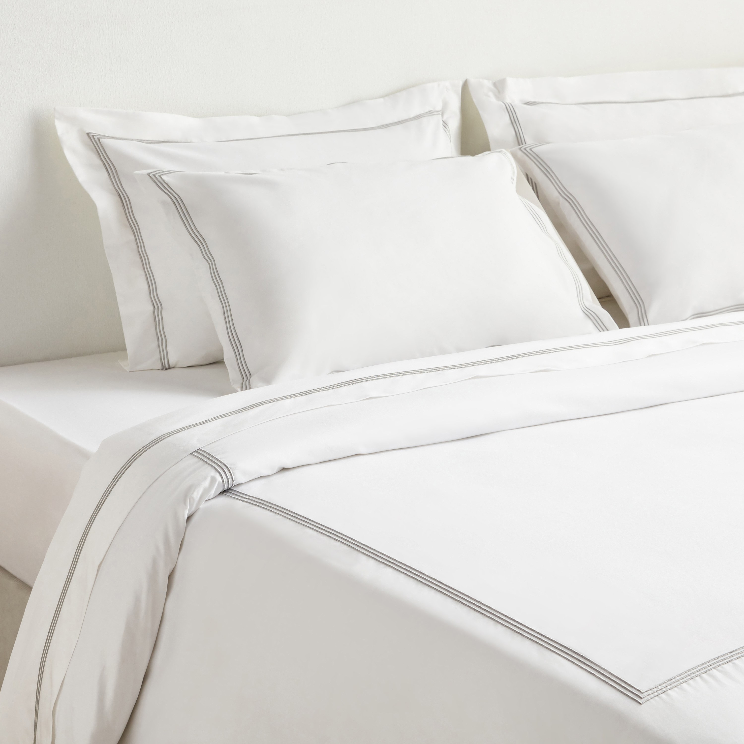 Verona Egyptian Cotton Sateen 600 Thread Count 2-Piece Standard Pillowcase Set - 50x75 cm-household-bedding-sheetsandpillowcases-pillowcases-image-4