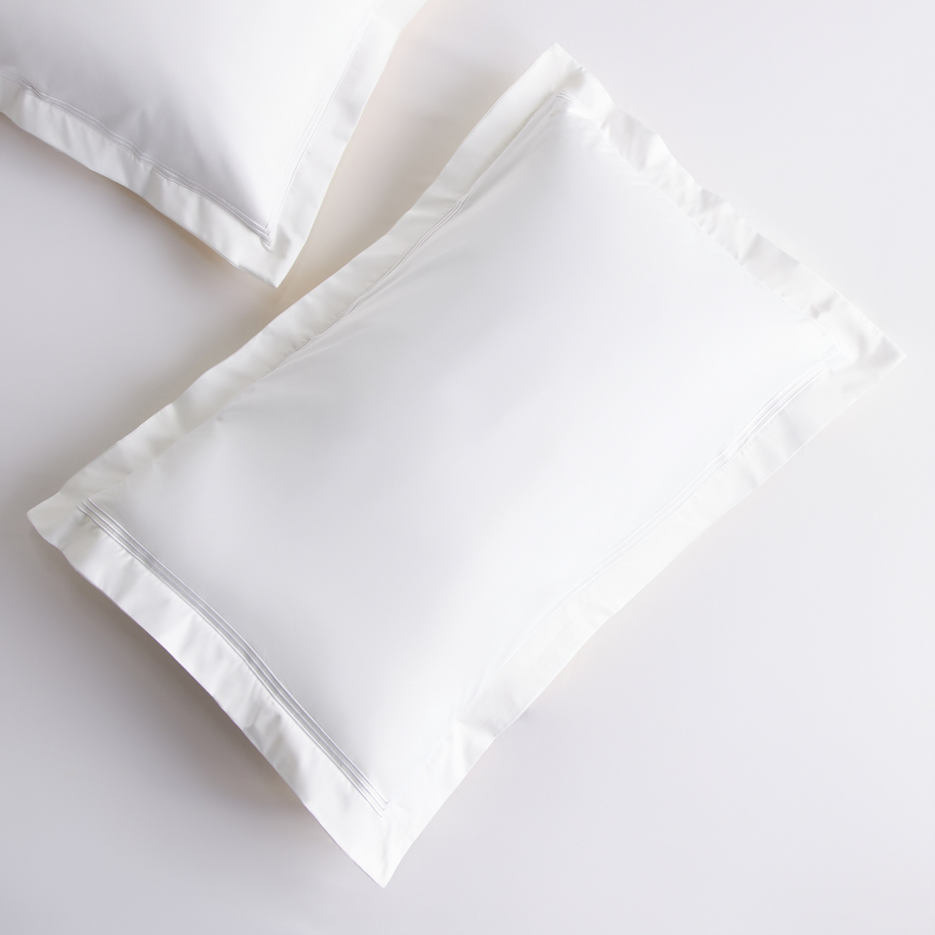Verona Egyptian Cotton Sateen 600 Thread Count 2-Piece Standard Pillowcase Set - 50x75 cm-household-bedding-sheetsandpillowcases-pillowcases-image-2