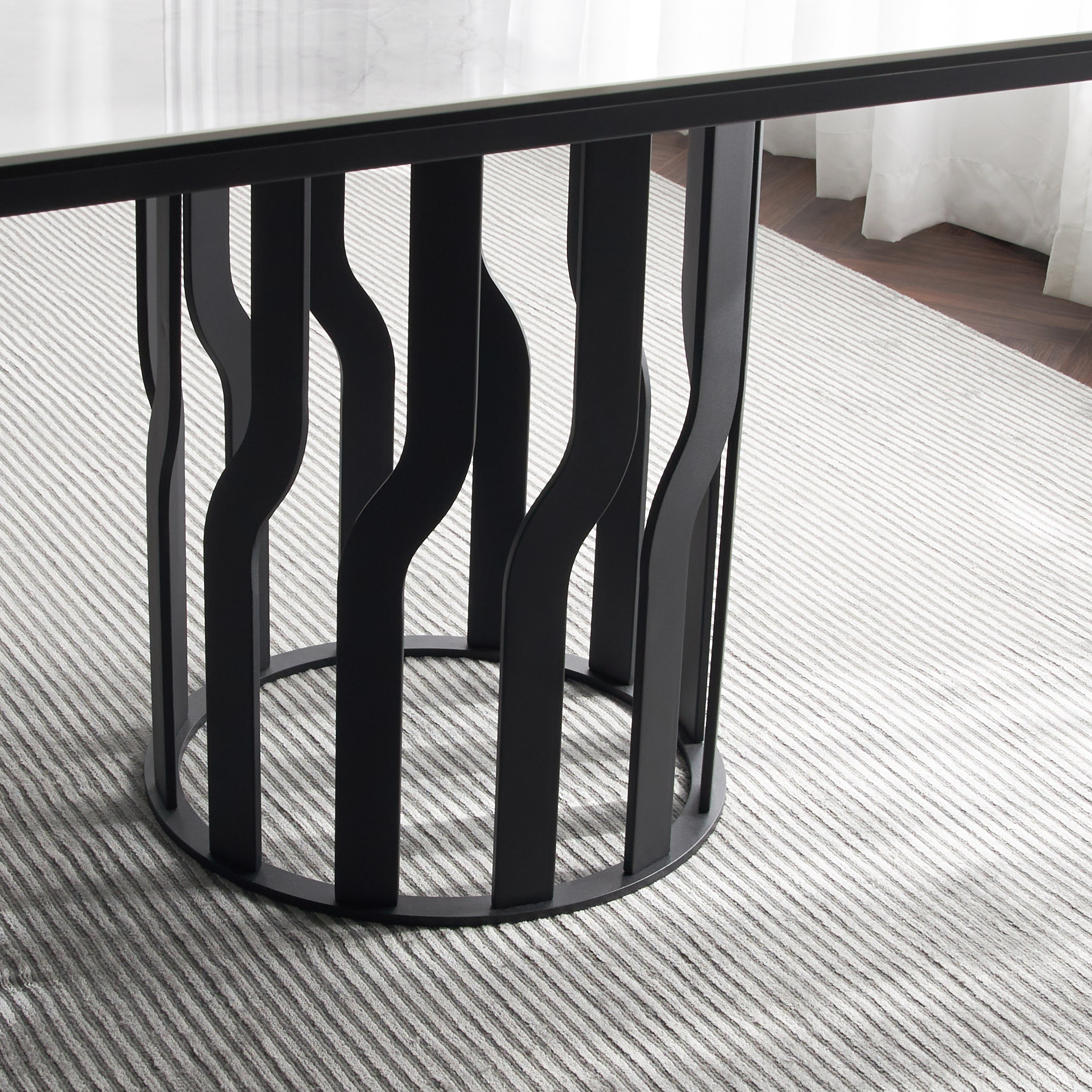 Intreccio 10-Seater Ceramic Top Dining Table-furniture-diningroom-diningtables-image-3