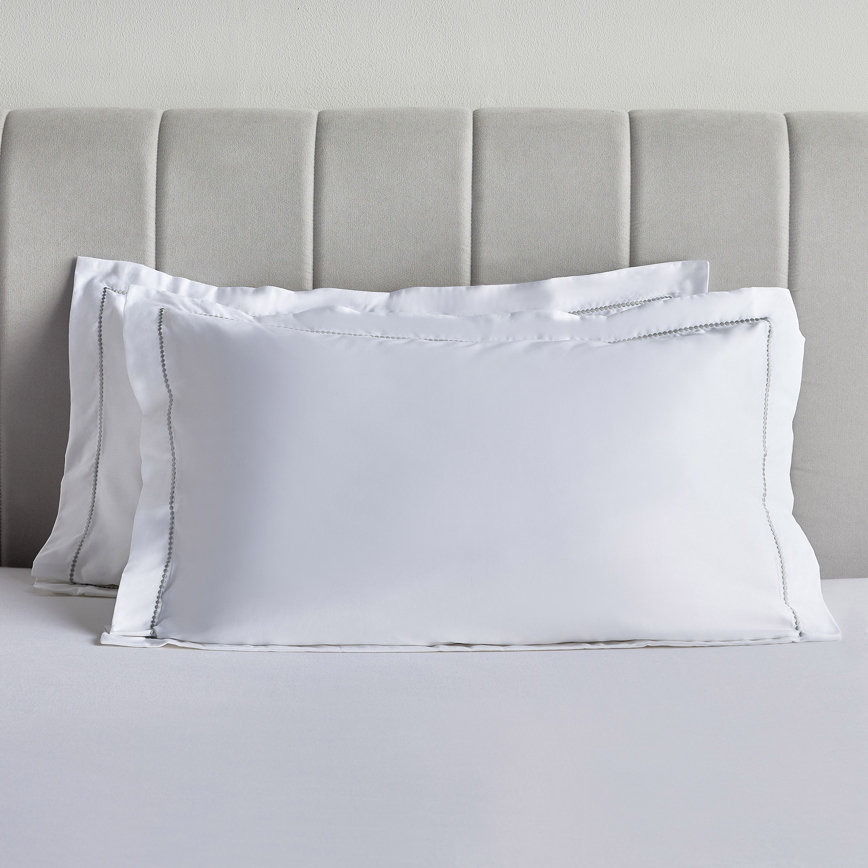 Versailles Egyptian Cotton Sateen 800 Thread Count 2-Piece Standard Pillowcase Set - 50x75 cm-household-bedding-sheetsandpillowcases-pillowcases-image-1