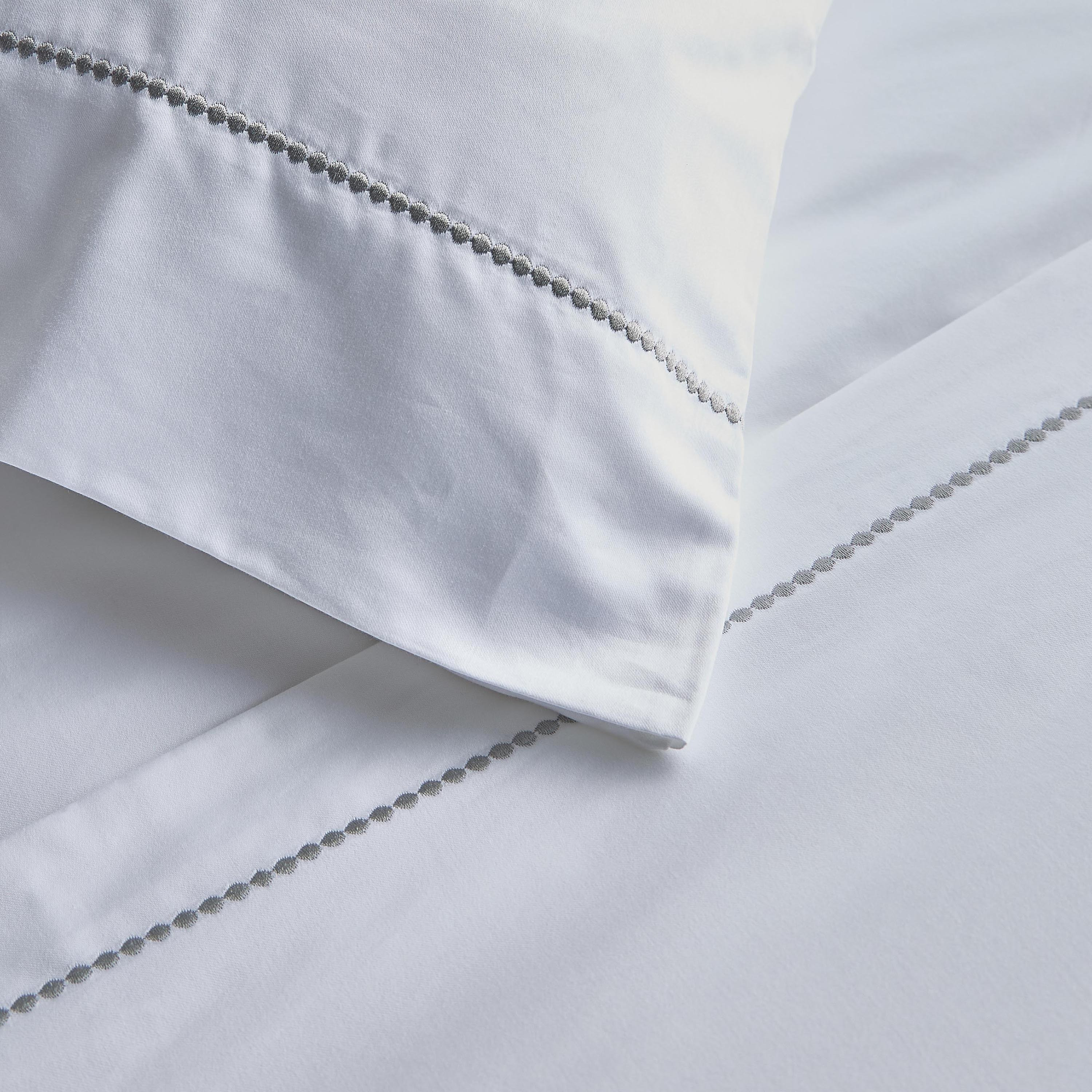 طقم غطاء لحاف كينج 3 قطع بعدد خيوط 800 خيط ستان وقطن مصري - فرساي - 230x220 سم-household-bedding-duvetandcovers-duvetcovers-image-4