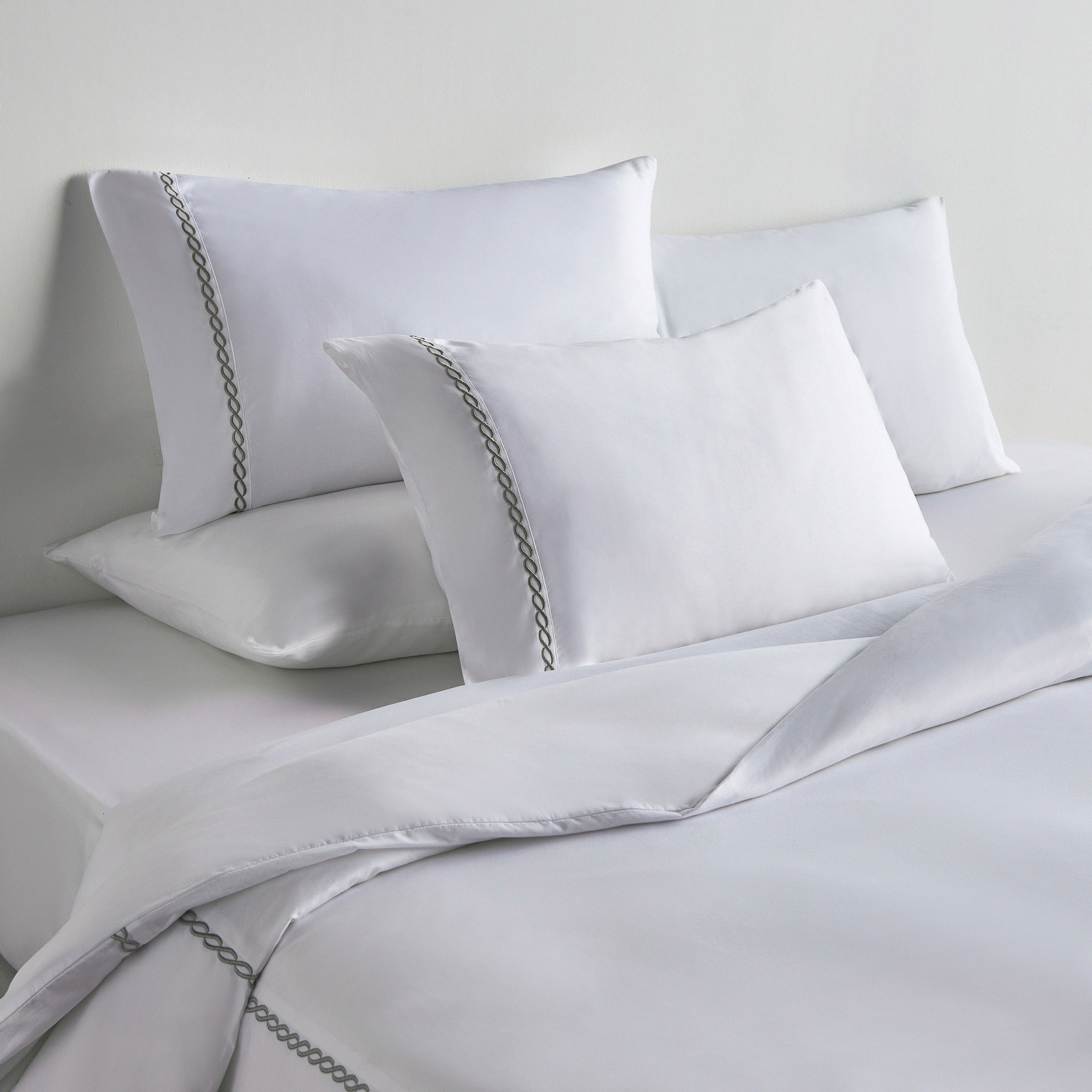 Wave Egyptian Cotton Sateen 400 Thread Count 3-Piece Super King Duvet Cover Set - 260x220 cm-household-bedding-duvetandcovers-duvetcovers-image-1