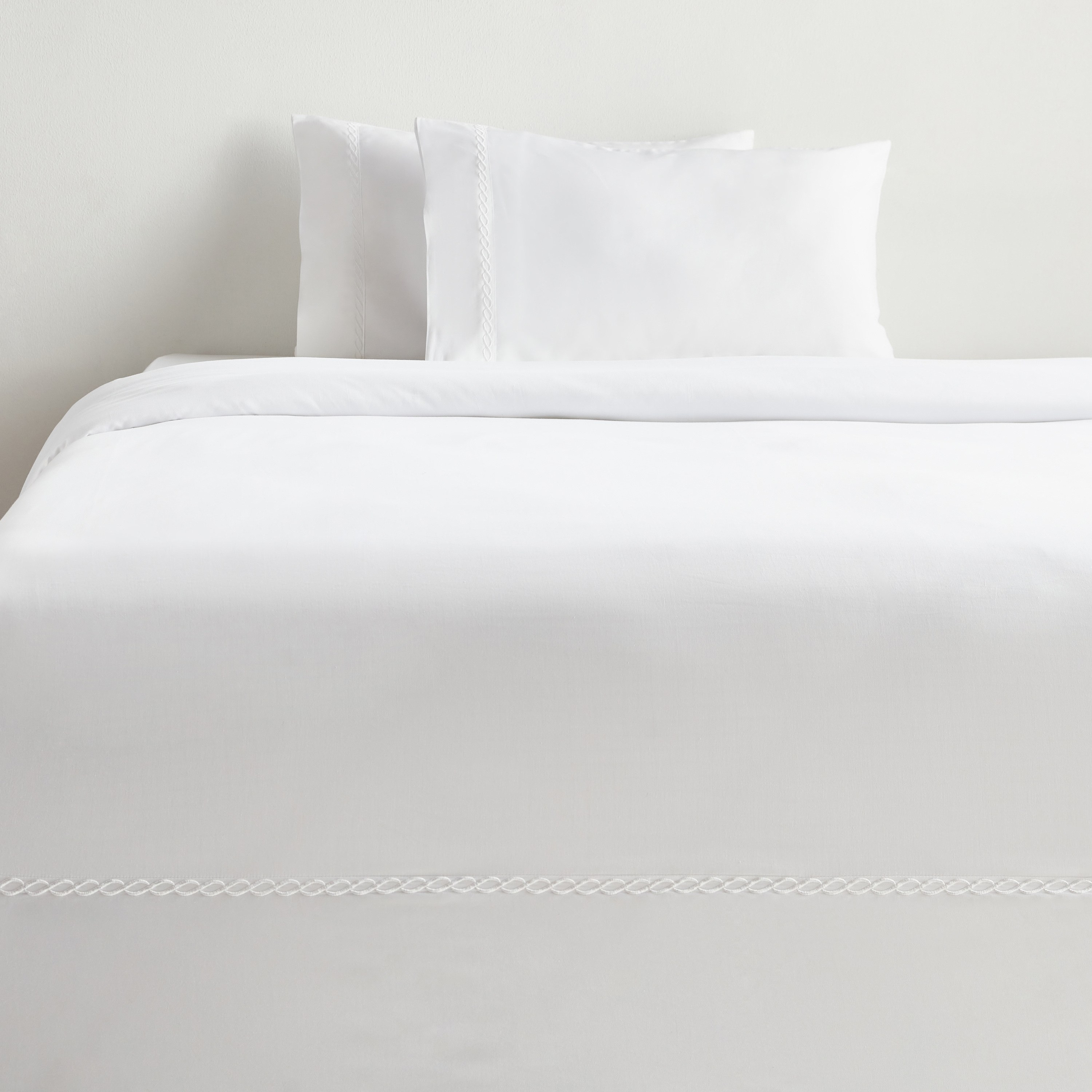 طقم غطاء لحاف سوبر كينج 3 قطع عدد خيوط 400 قطن ساتين مصري - ويف - 260x220 سم-household-bedding-duvetandcovers-duvetcovers-image-17