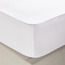 Wave Egyptian Cotton Sateen 400 Thread Count King Fitted Sheet - 180x205 cm-household-bedding-sheetsandpillowcases-fittedsheets-image-1