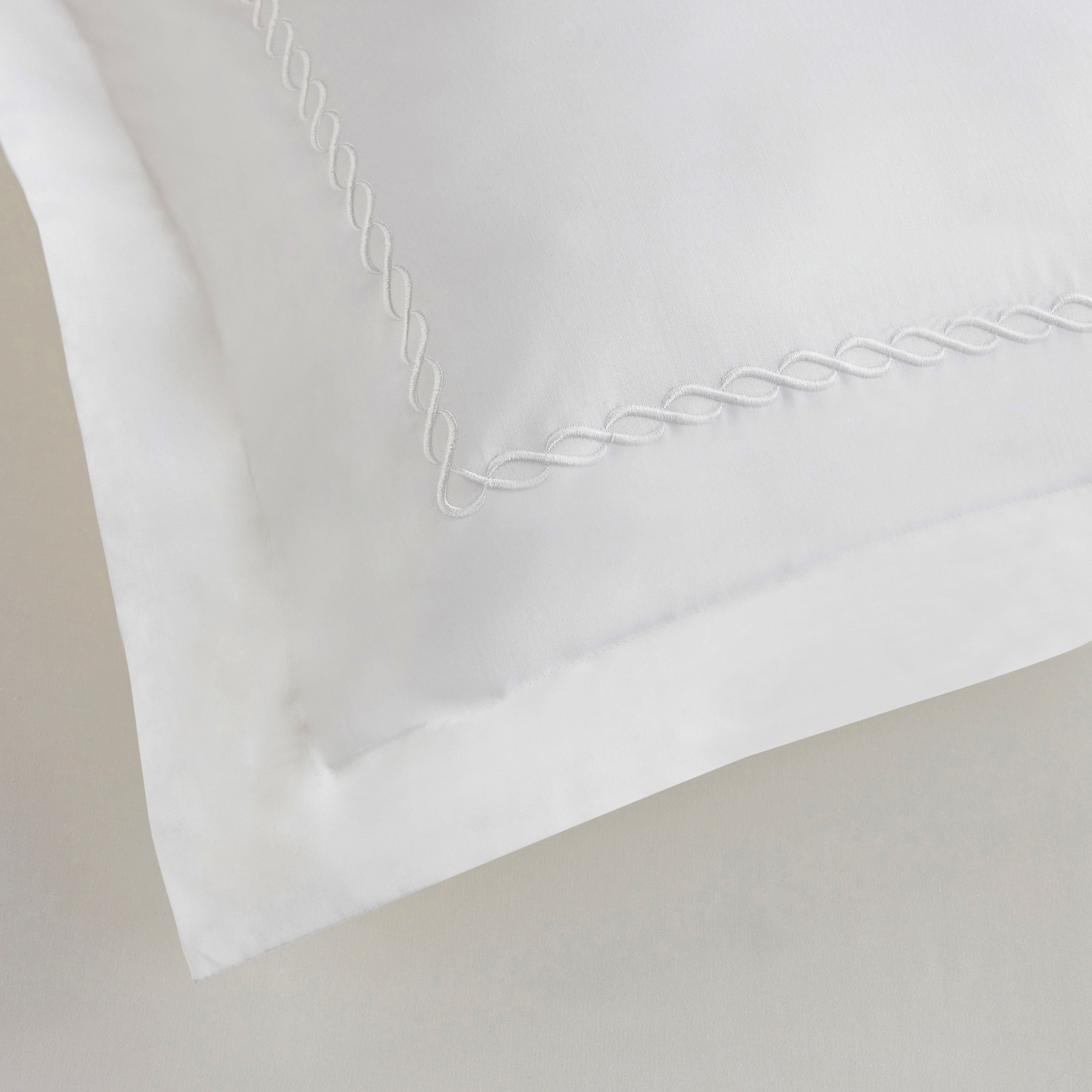 Wave Egyptian Cotton Sateen 400 Thread Count 2-Piece Standard Pillowcase Set - 50x75 cm-household-bedding-sheetsandpillowcases-pillowcases-image-3