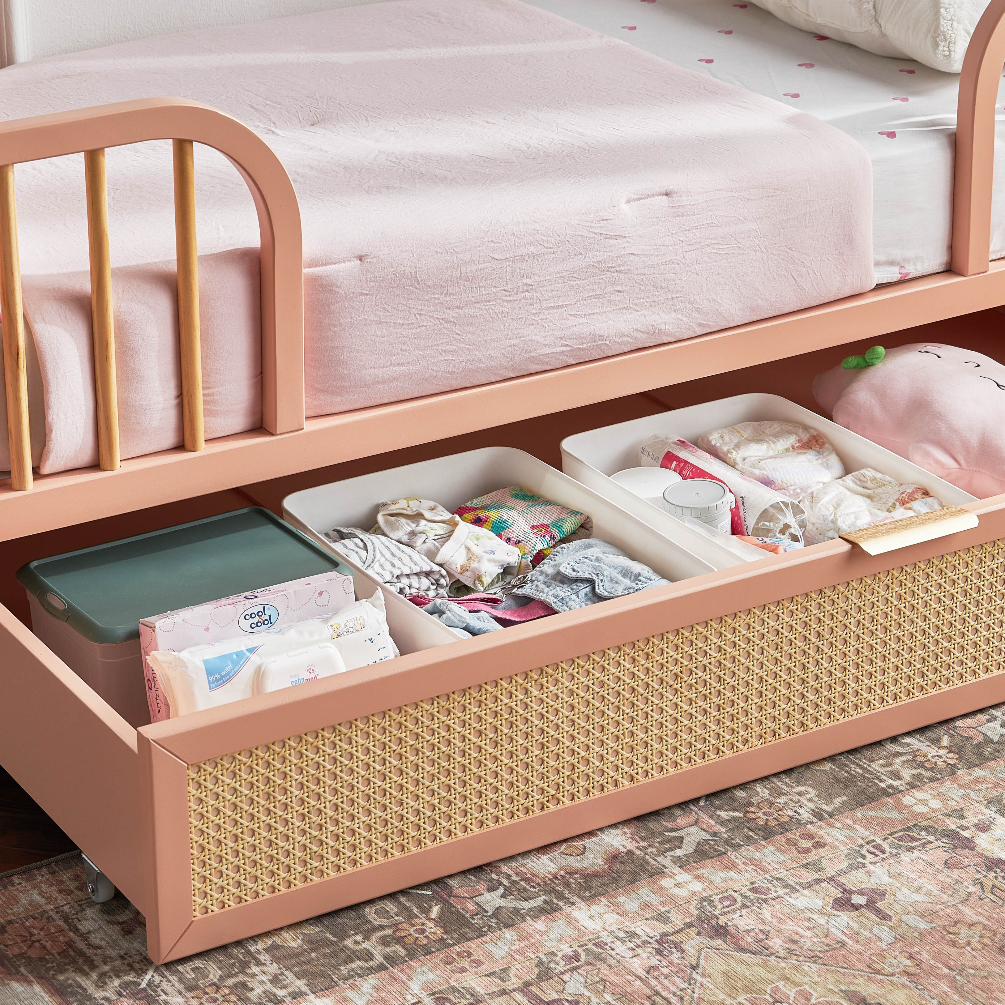 3 in 1 outlet cot bed with storage