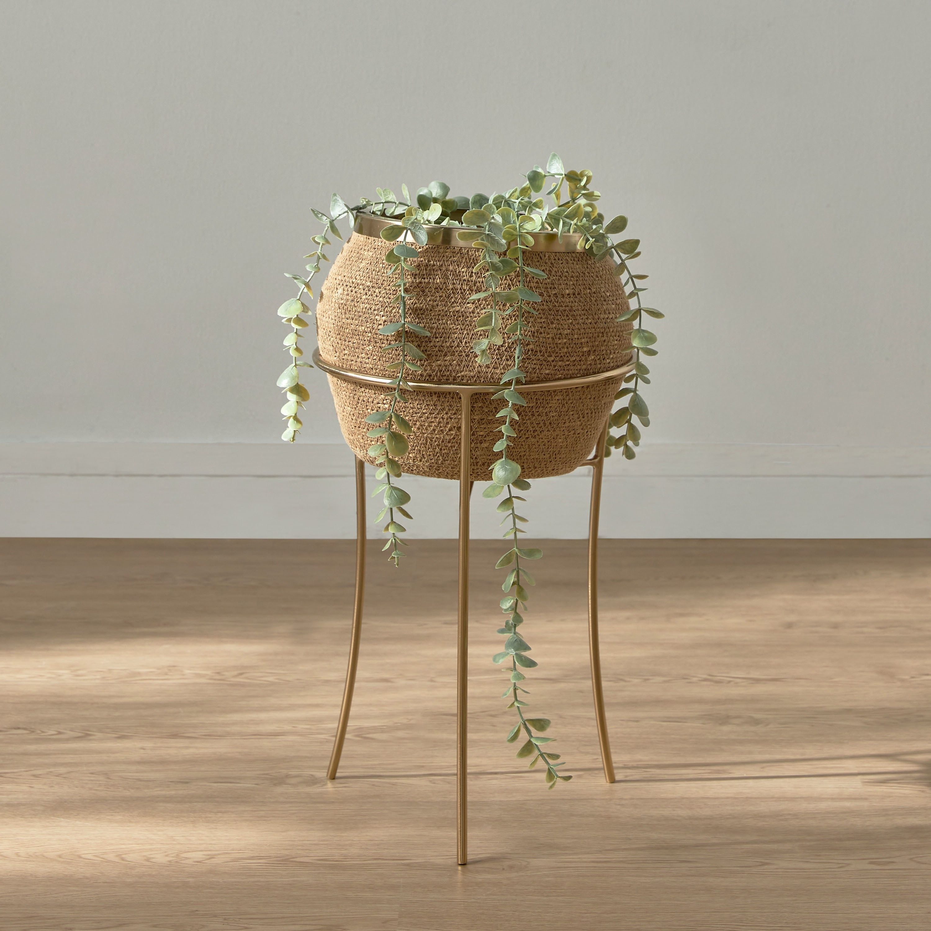 Natura Seagrass Planter with Stand - 51 cm