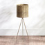 Natura Weave Planter with Tripod Stand-household-gardenandoutdoor-potsandplanters-planters-image-2