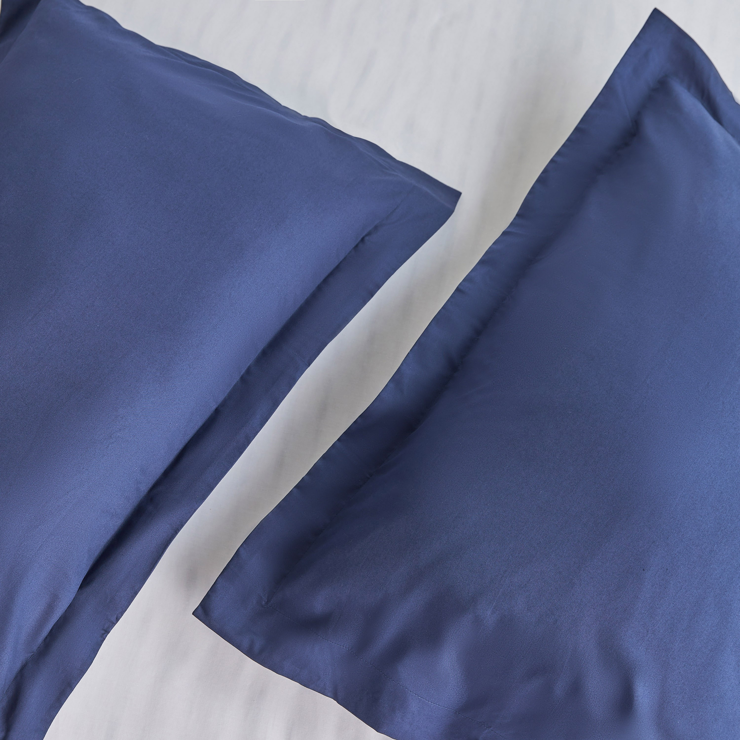 Blue store cotton pillowcases