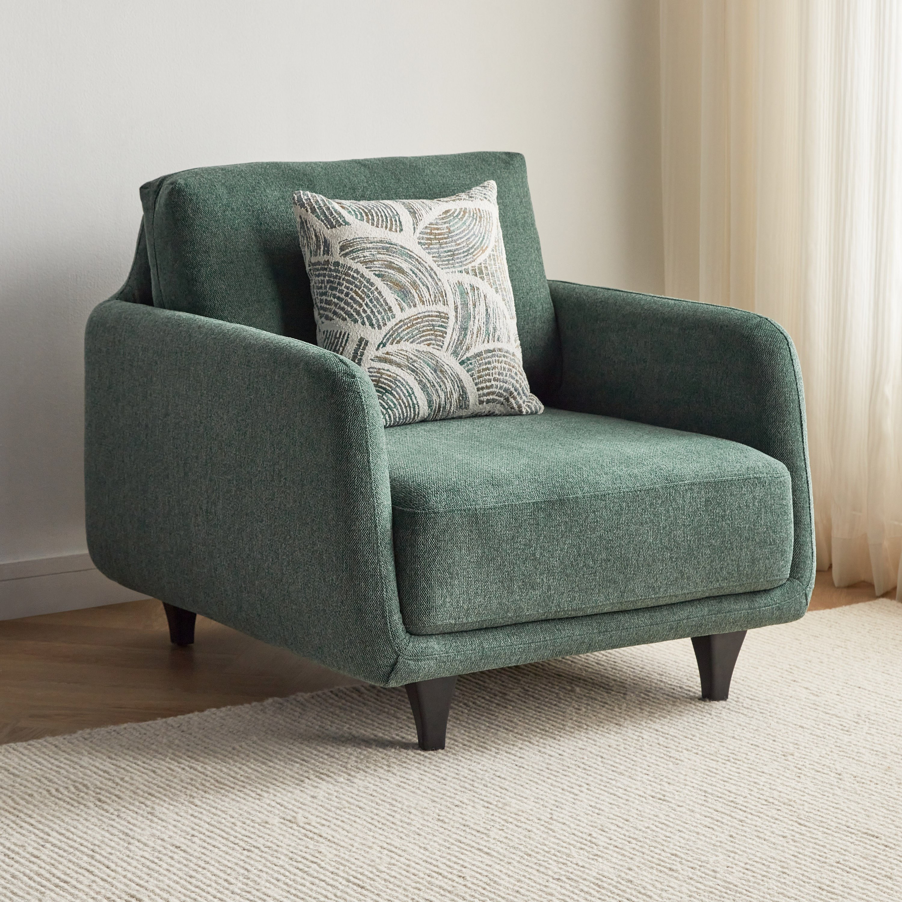 كرسي قماش بمسند ذراعين - ريستوريل-furniture-sofaandseating-armchairs-image-1