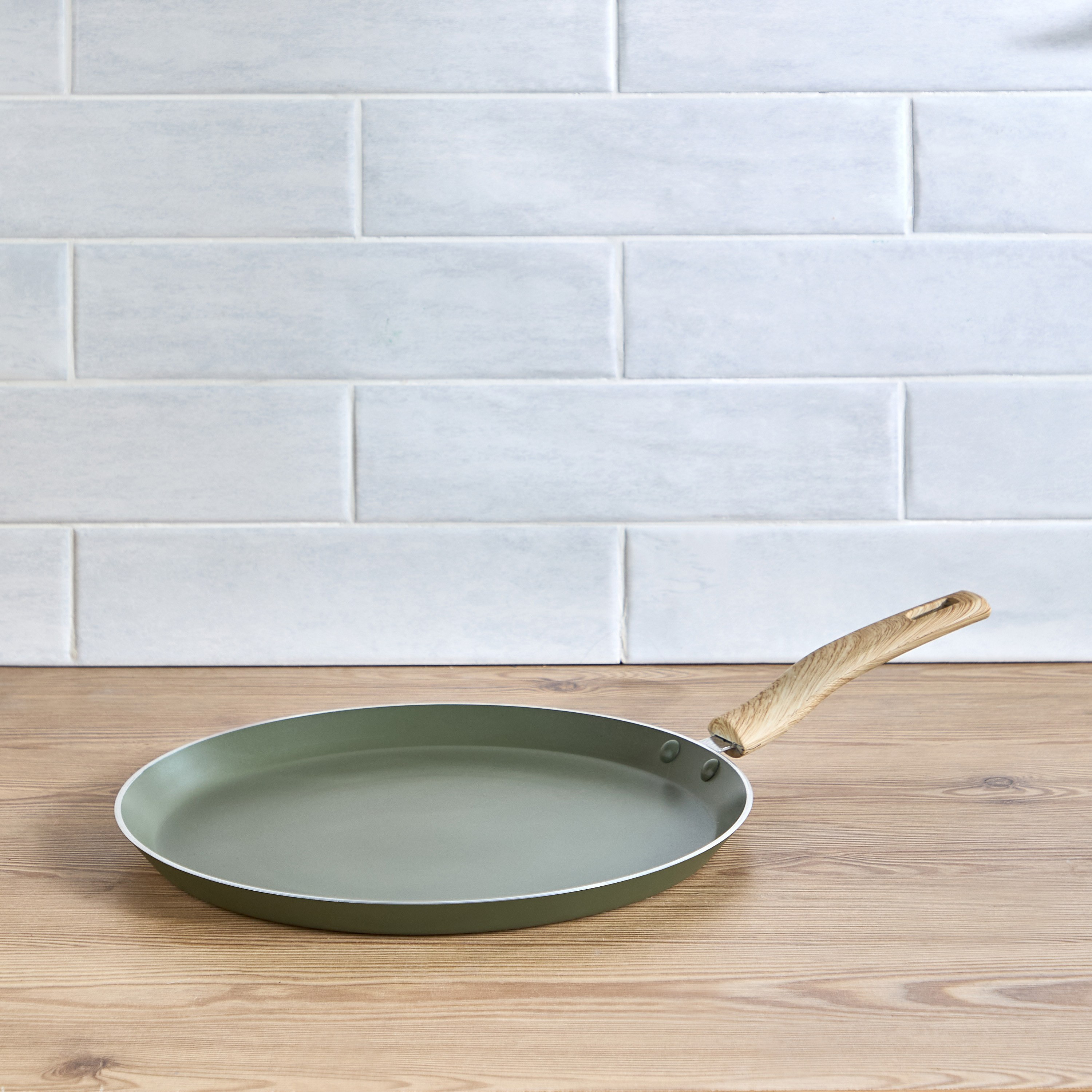 Olivia Press Aluminium Flat Tawa - 30 cm