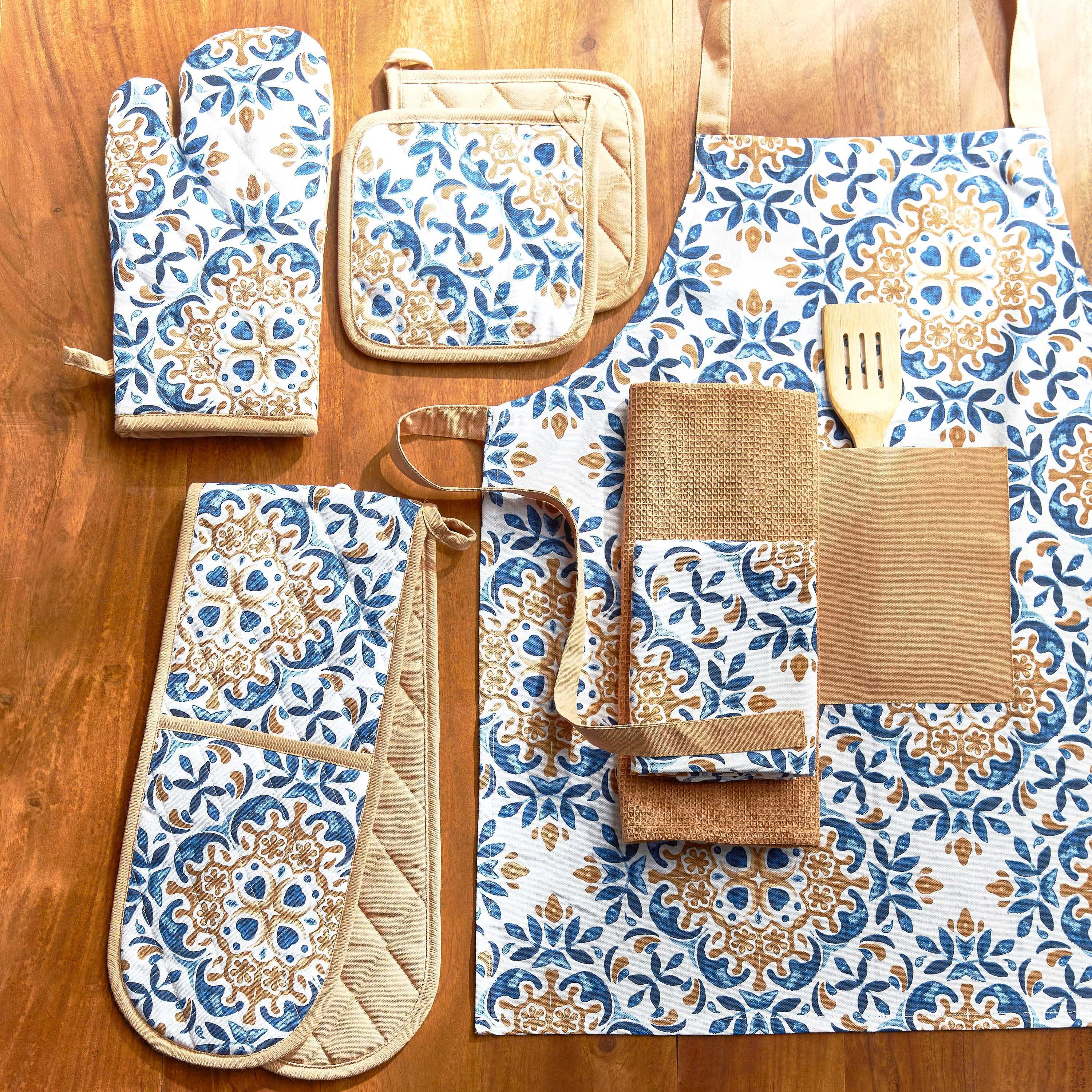 Palermo 2-Piece Printed Kitchen Towel Set - 50x70 cm-household-kitchen-kitchenlinen-kitchentowelsandlinen-image-3