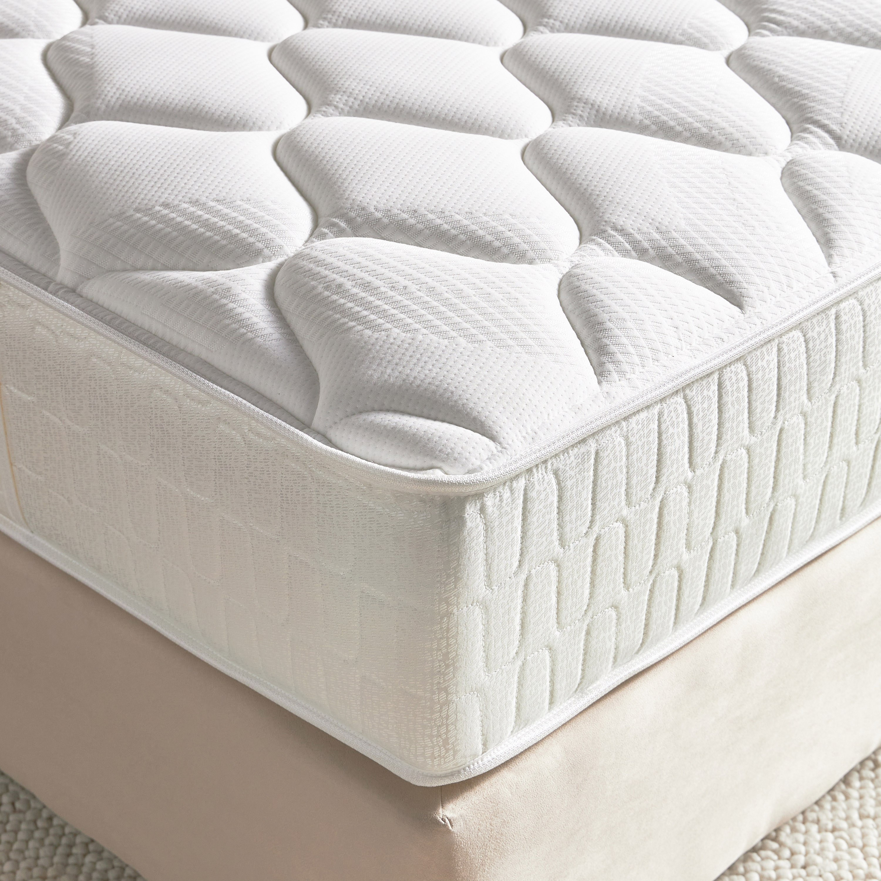 Plush Latex Gel Visco Foam Spring Single Mattress - 120x200 cm