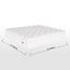 Plush Gel Foam Latex Visco Spring King Mattress - 180x200 cm-furniture-mattresses-kingmattresses-image-7