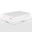 Plush Latex Visco Memory High Resilience Foam Spring Single Mattress - 120x200 cm-furniture-mattresses-singlemattresses-image-5