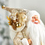 تمثال بابا نويل يقف مع هدية - 40 سم-household-christmas-decorandtableware-decoraccessories-image-2