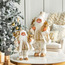 تمثال بابا نويل يقف مع هدية - 40 سم-household-christmas-decorandtableware-decoraccessories-image-1