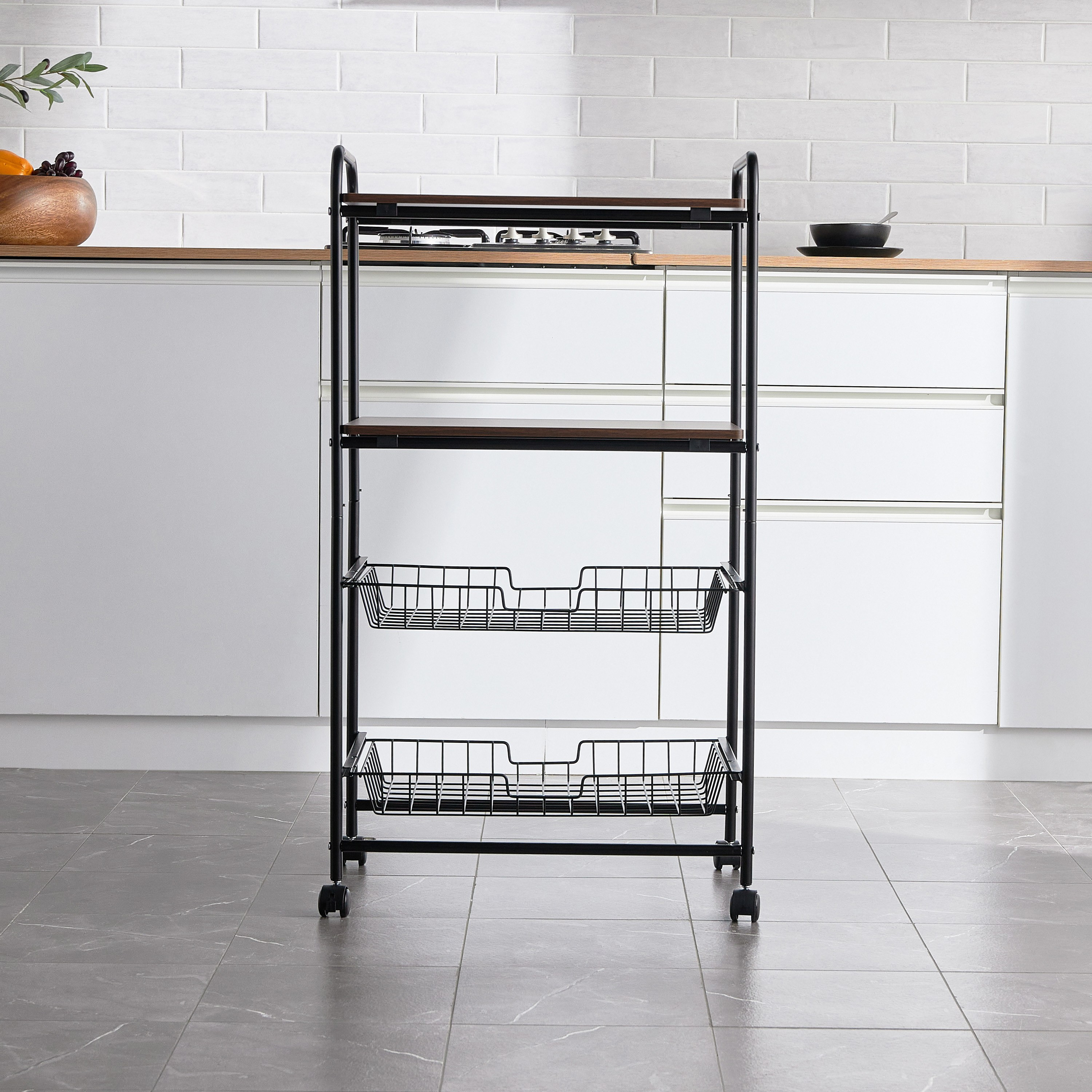Mason 4-Tier Kitchen Trolley-household-kitchen-kitchenorganising-kitchentrolleys-image-2