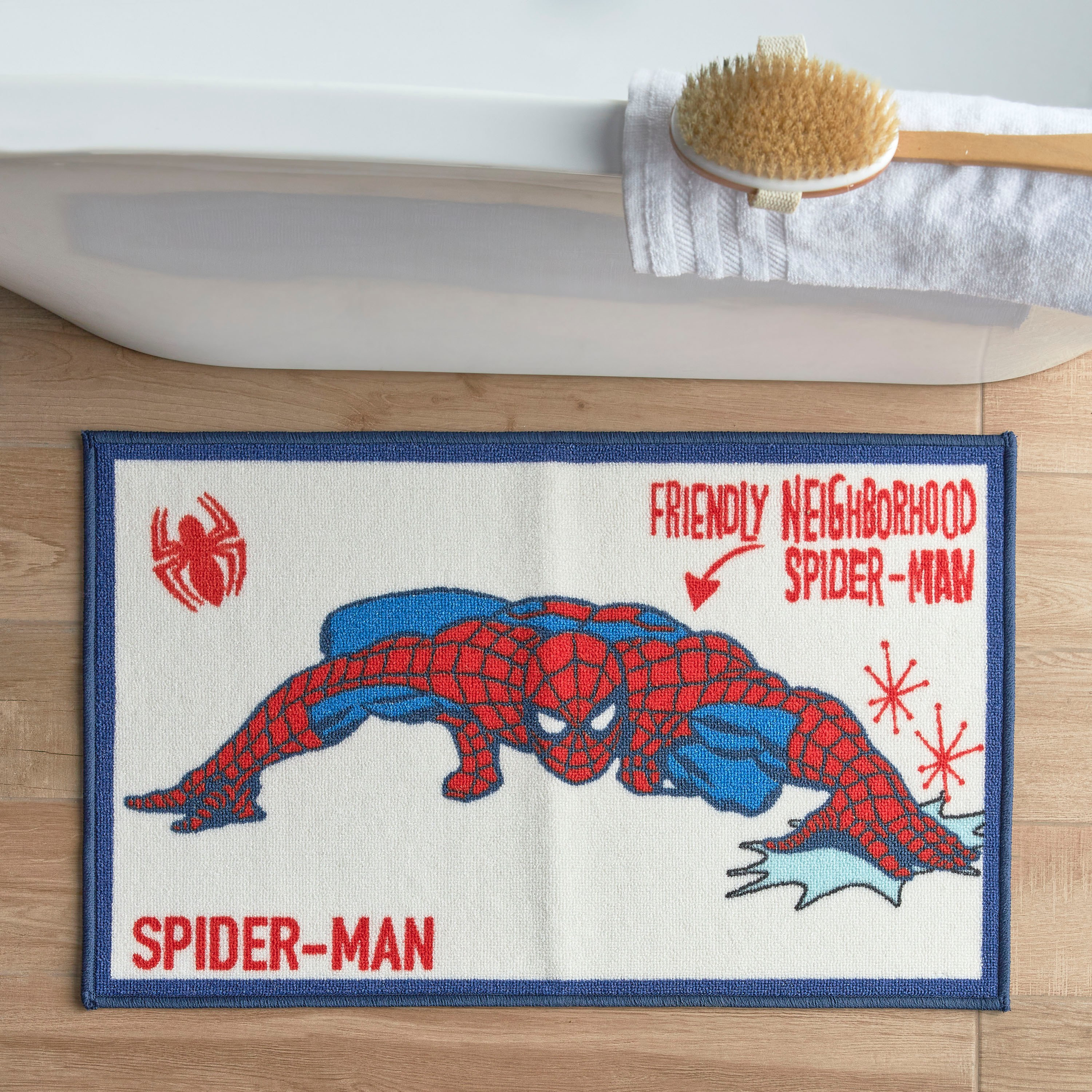 Spider-Man Bath Mat - 50x80 cm