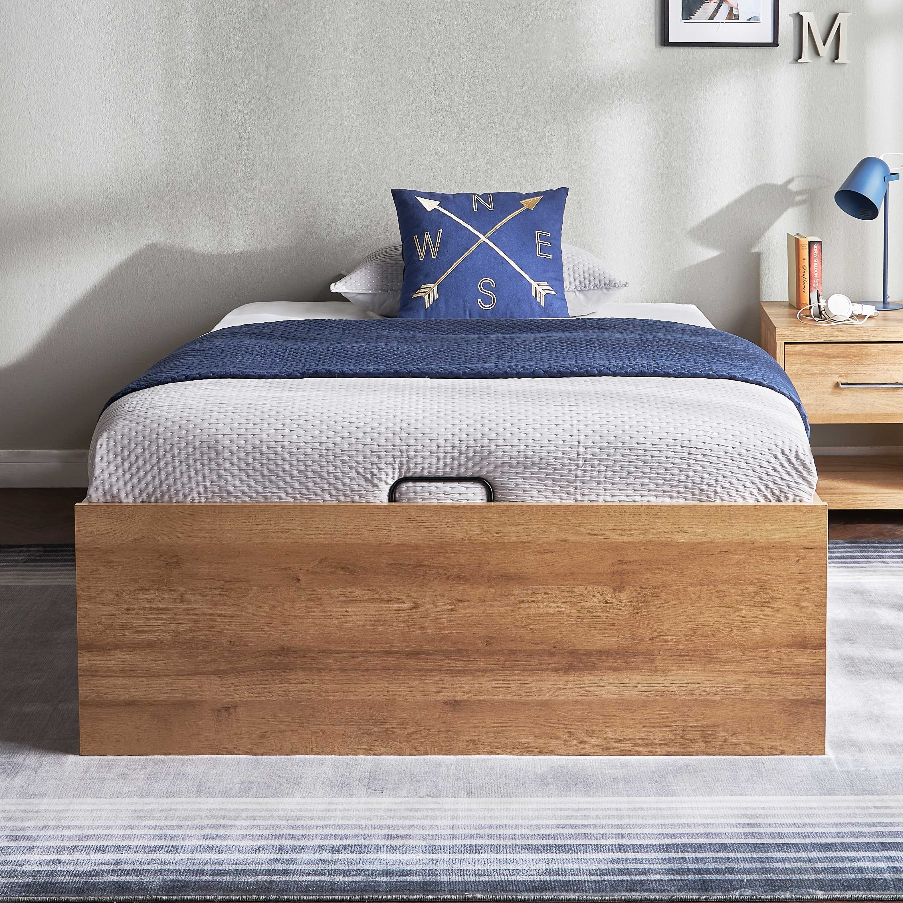 Bradley Hydraulic Single Modular Bed Base - 120x200 cm-furniture-modular-modularkidsbeds-bradley-image-2