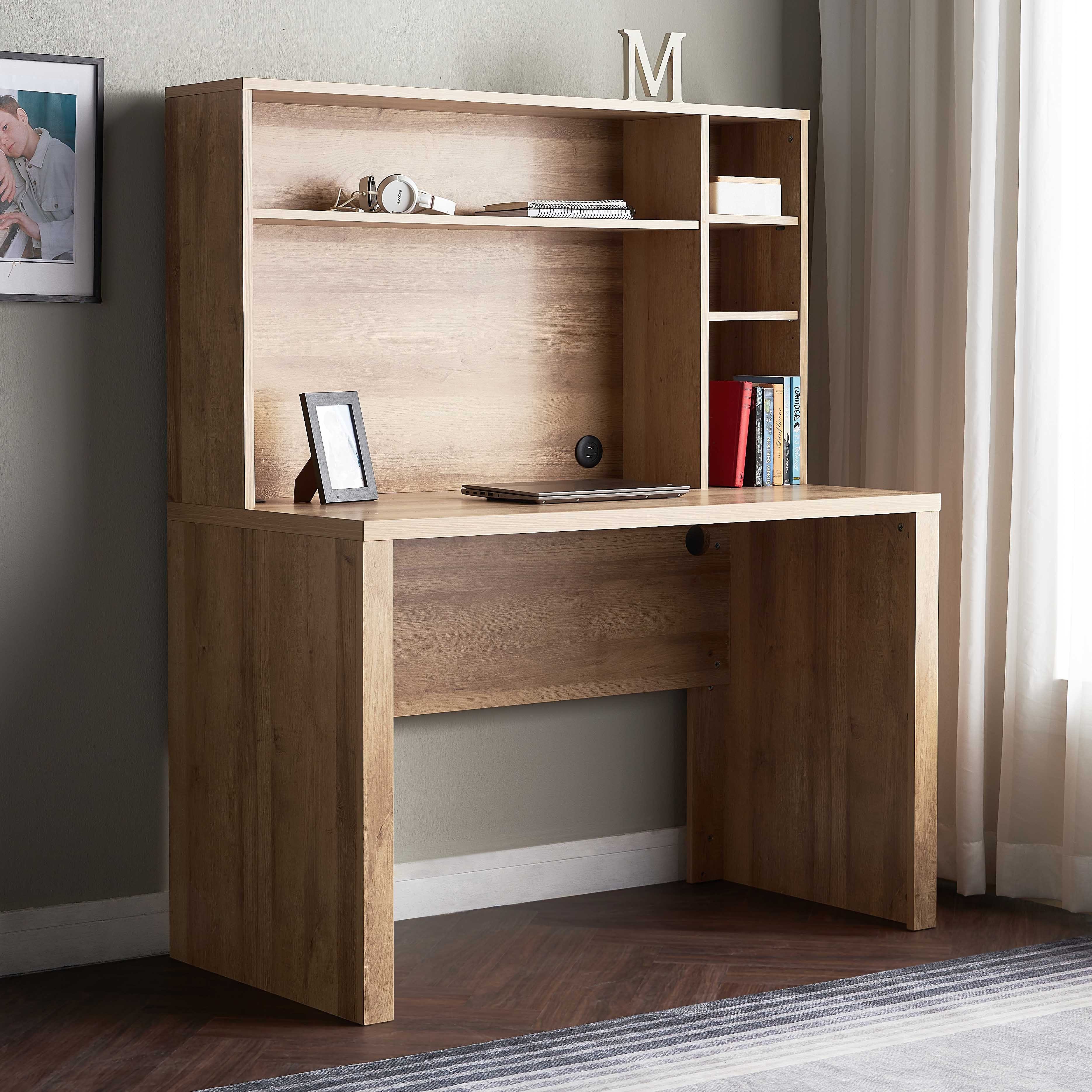 Storage desk on sale with hutch