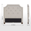 وحدة لوح رأسي فردي مع يو إس بي - ستيلار نيو - 120 سم-furniture-modular-modularbeds-stellar-image-1