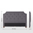 وحدة لوح رأسي معياري سوبر كينج مع يو إس بي - ستيلار نيو- 200 سم-furniture-modular-modularbeds-stellar-image-1