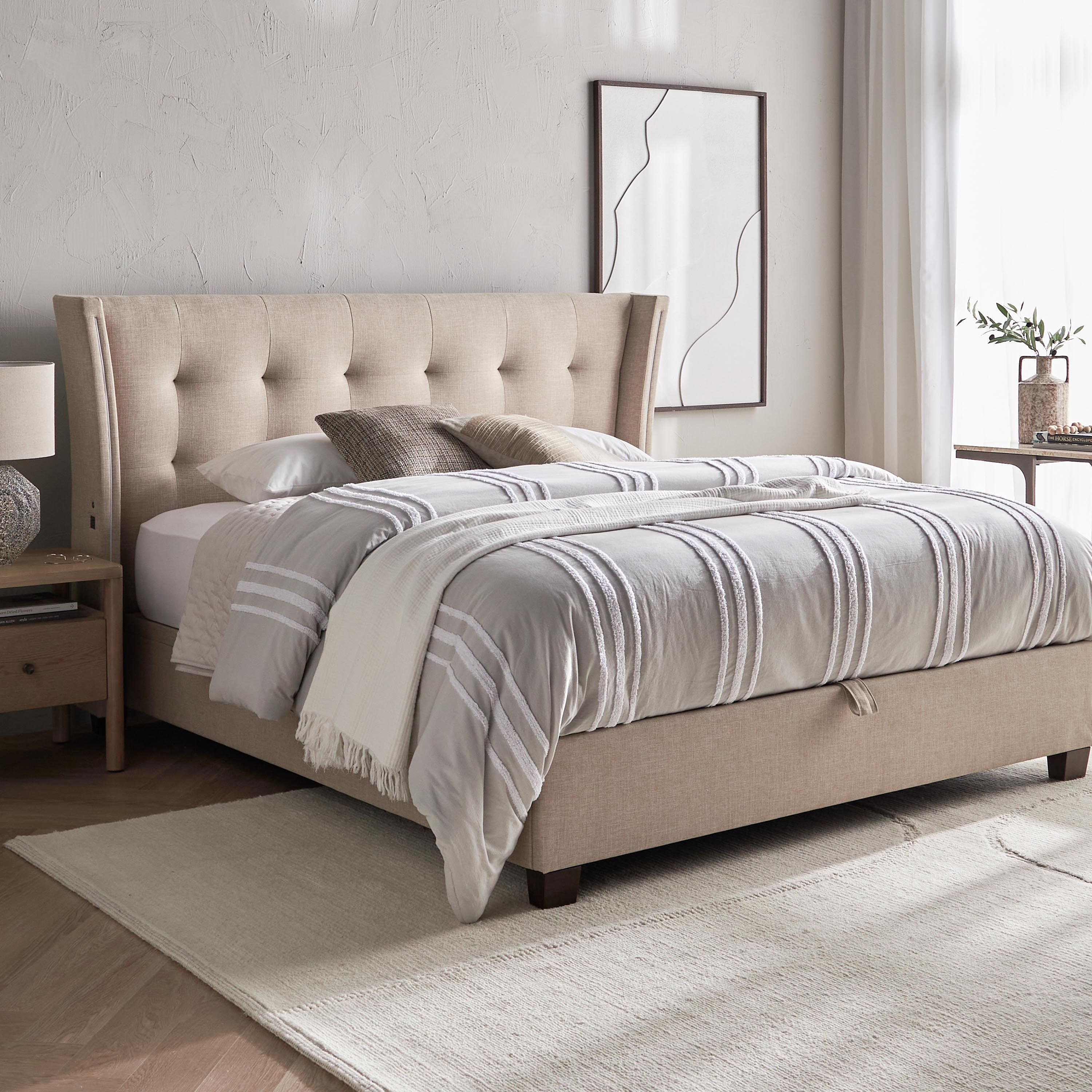 Stellar King Modular Hydraulic Bed Base - 180x200 cm-furniture-modular-modularbeds-stellar-image-9