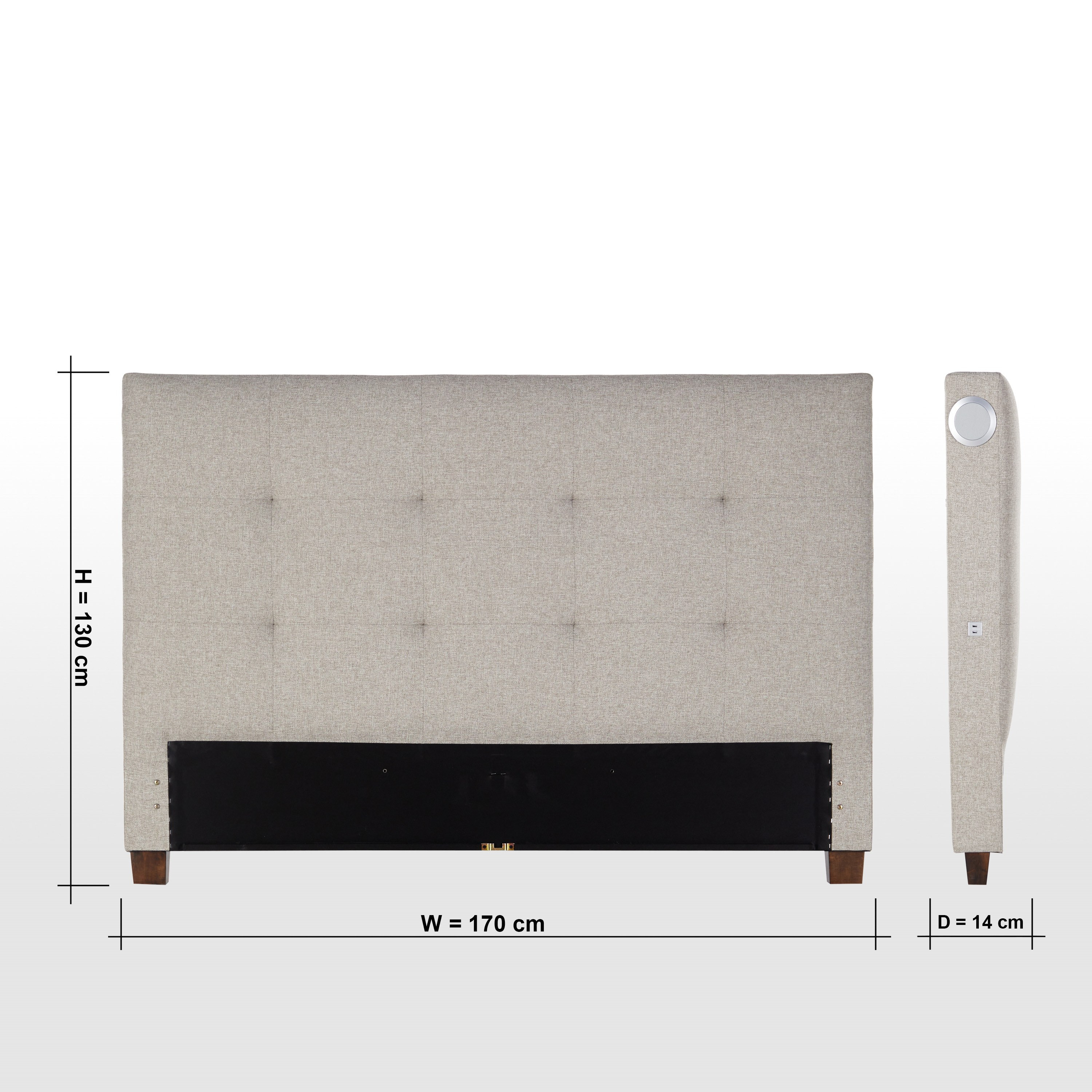 Stellar Vox Queen Modular Headboard with USB - 160 cm-furniture-modular-modularbeds-stellar-image-10