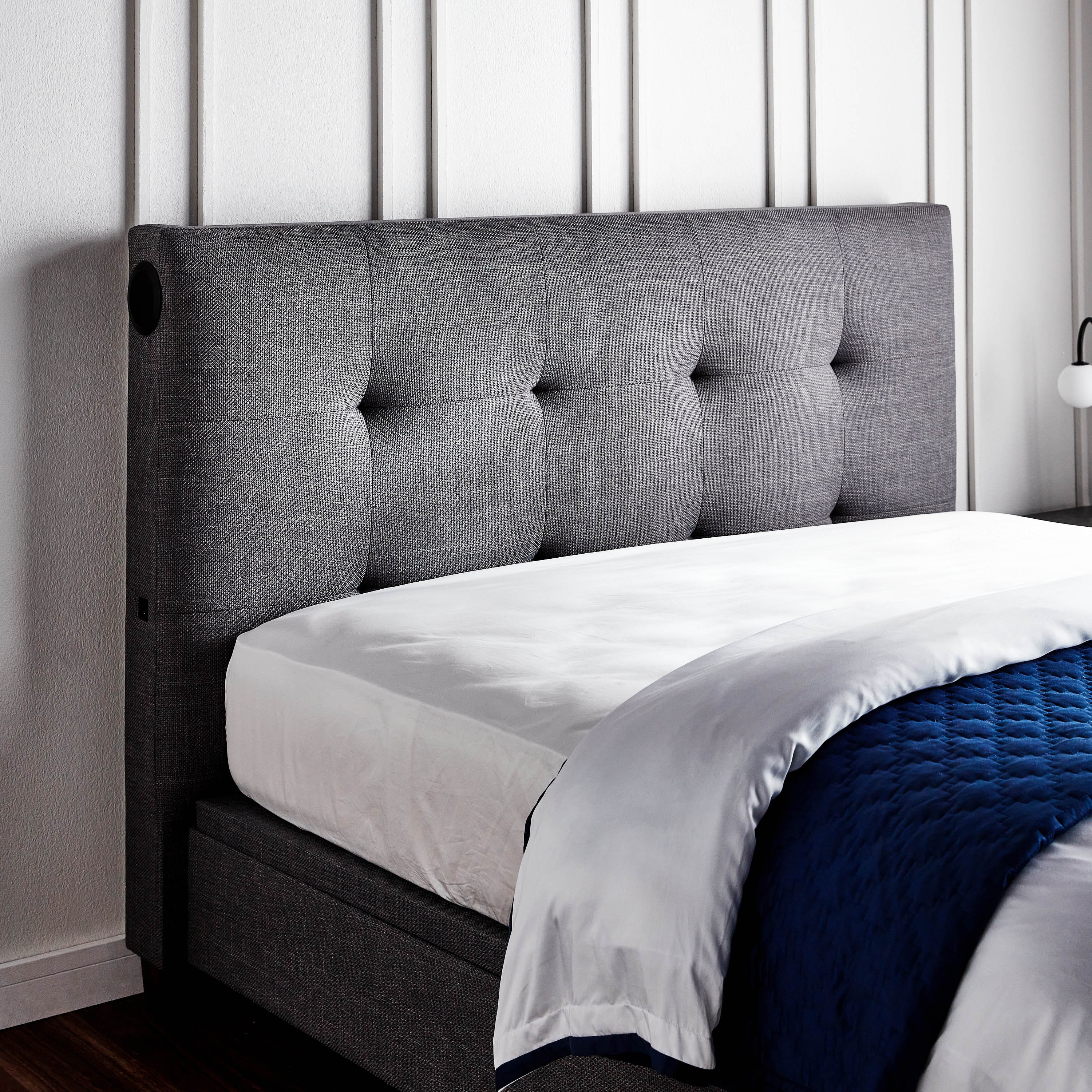Shop Stellar Vox King Modular Headboard with USB - 180 cm | Home Centre ...