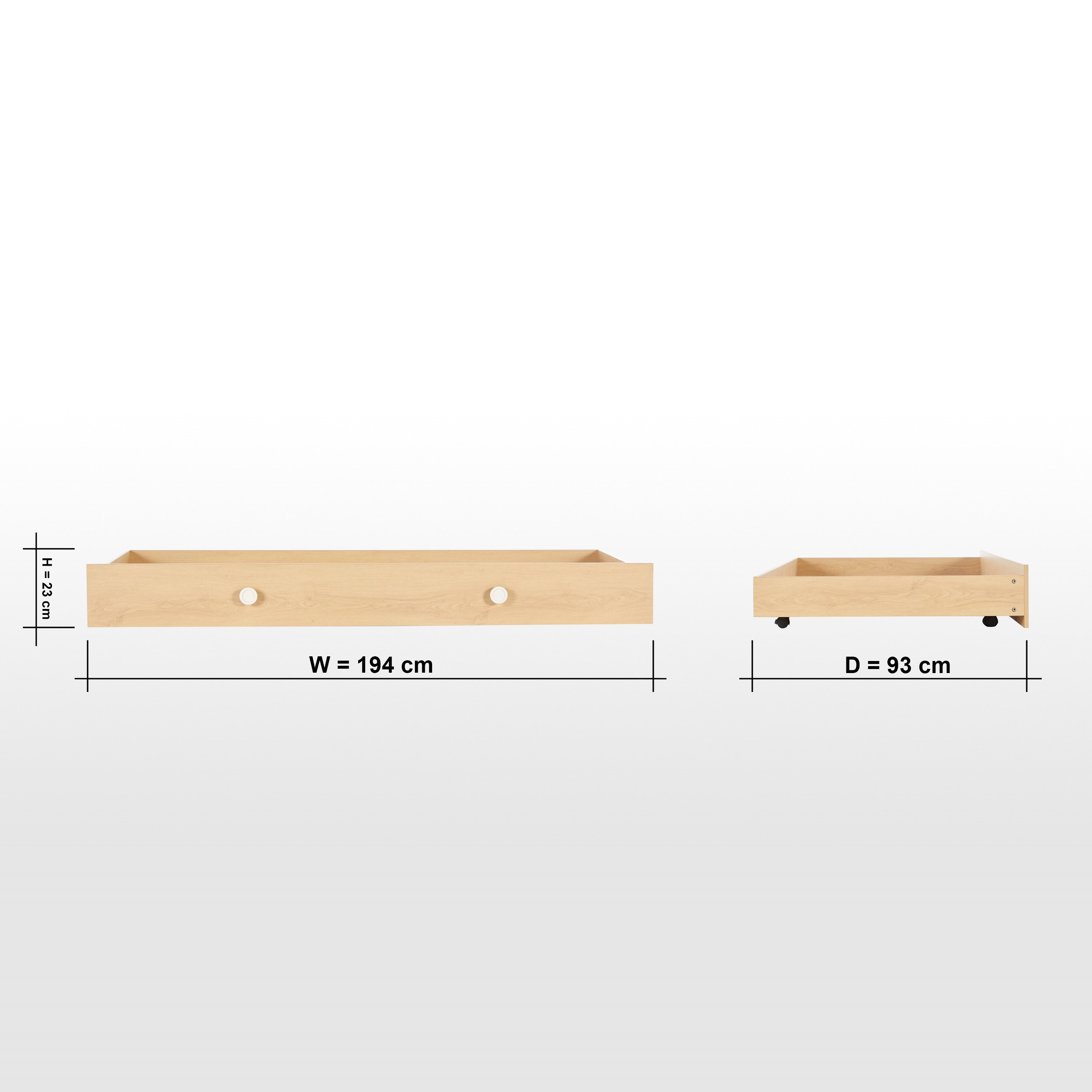Noah Trundle - 90x190 cm-babyandkids-kidsbeds-trundlesandunderbeds-image-7