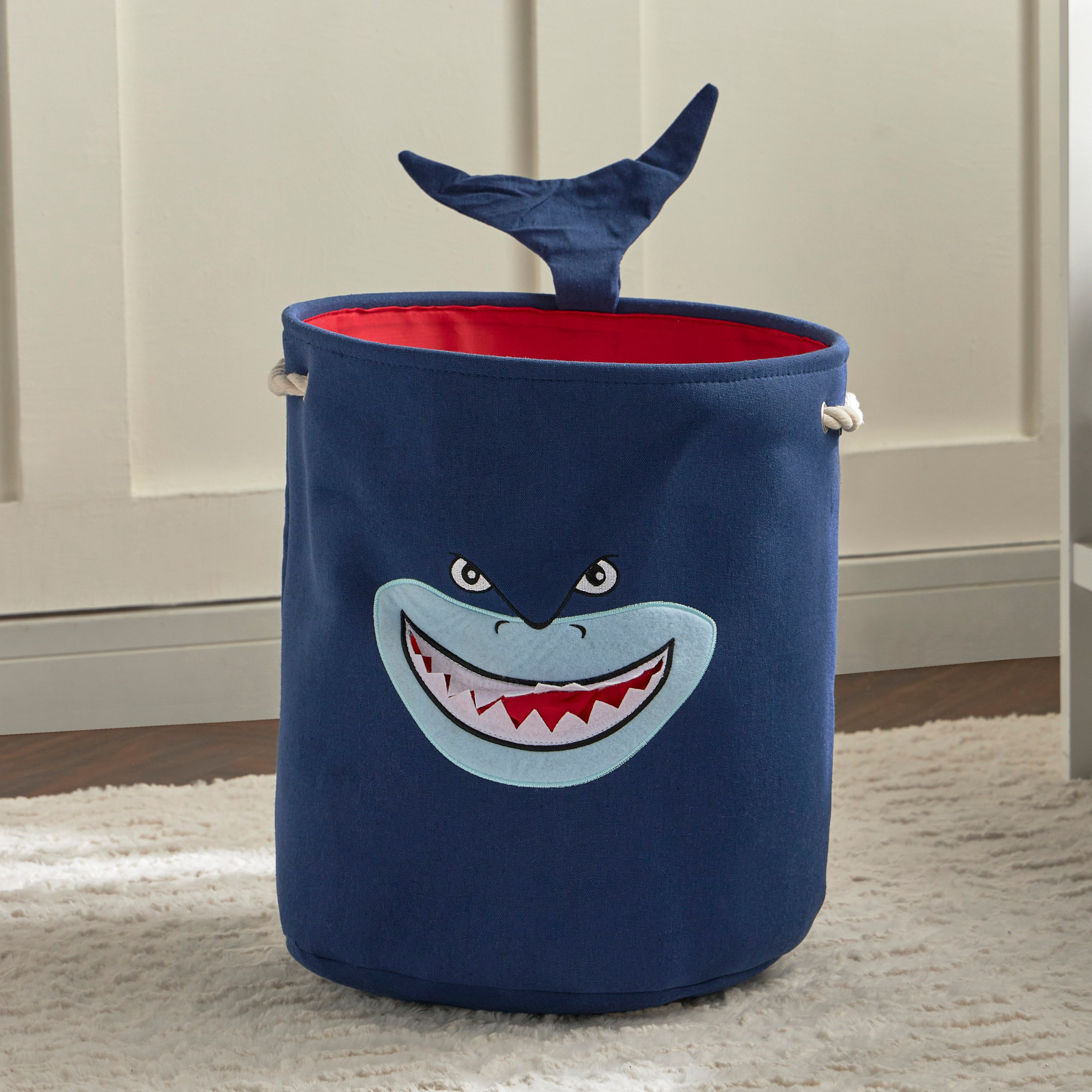 Mark Shark Laundry Hamper