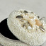 صندوق ديكور مخملي مزين بالخرز - 10x10x5 سم-household-decor-boxesandtrays-image-2