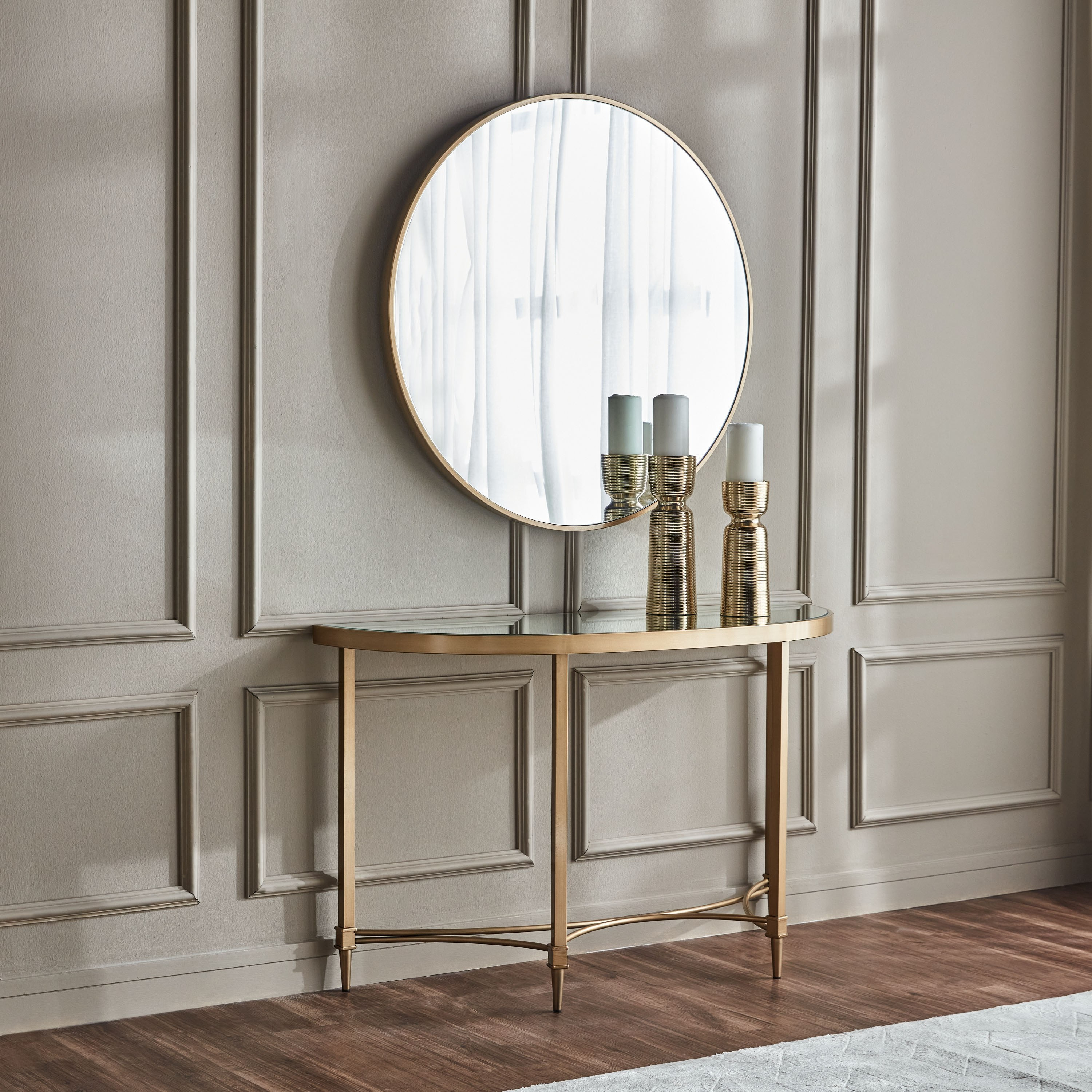 طاولة كونسول مع مرآة - فينيتو-furniture-livingroom-consoletablesandmirrors-image-2
