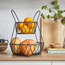 Applique Loop and Lattice 2-Tier Kitchen Basket-household-kitchen-foodstorage-fruitbaskets-image-4