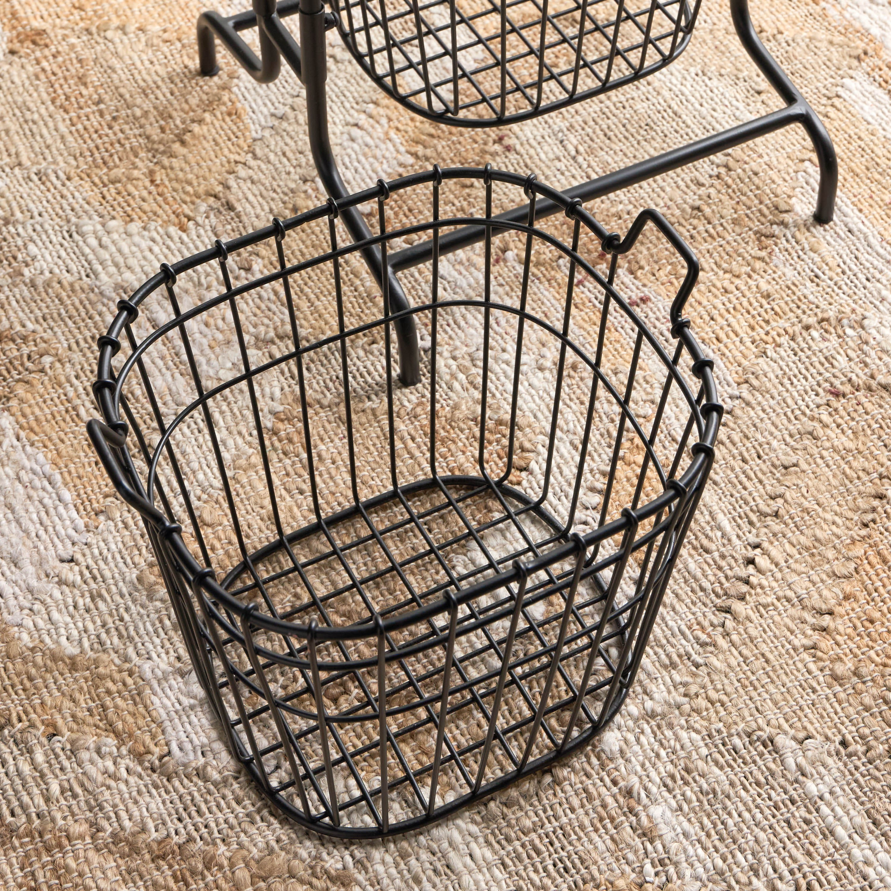 سلة مطبخ مزينة بـ3 طوابق-household-kitchen-kitchenorganising-kitchentrolleys-image-5